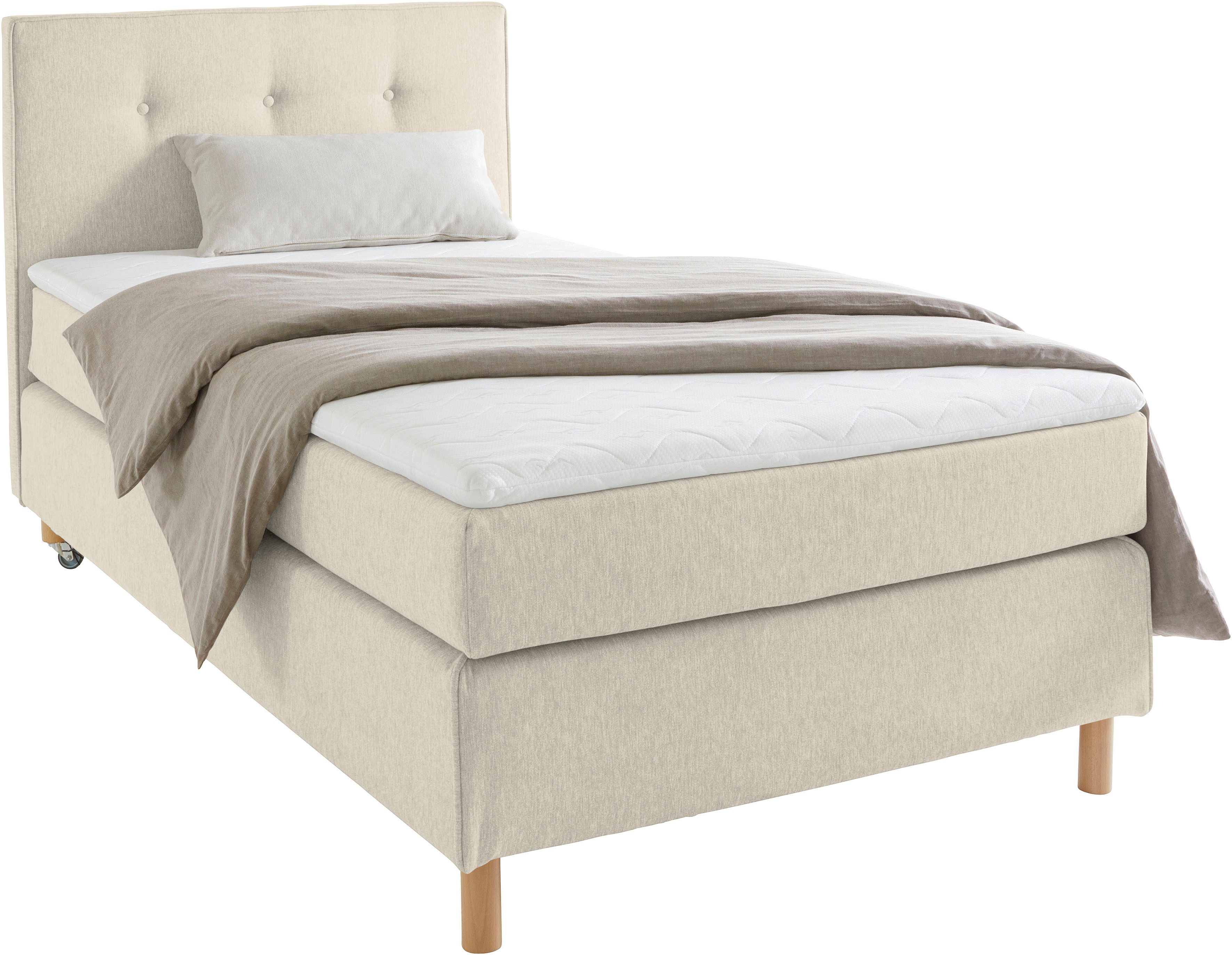 Home affaire Boxspringbett Heimatblick 100x200cm beliebig günstig online kaufen