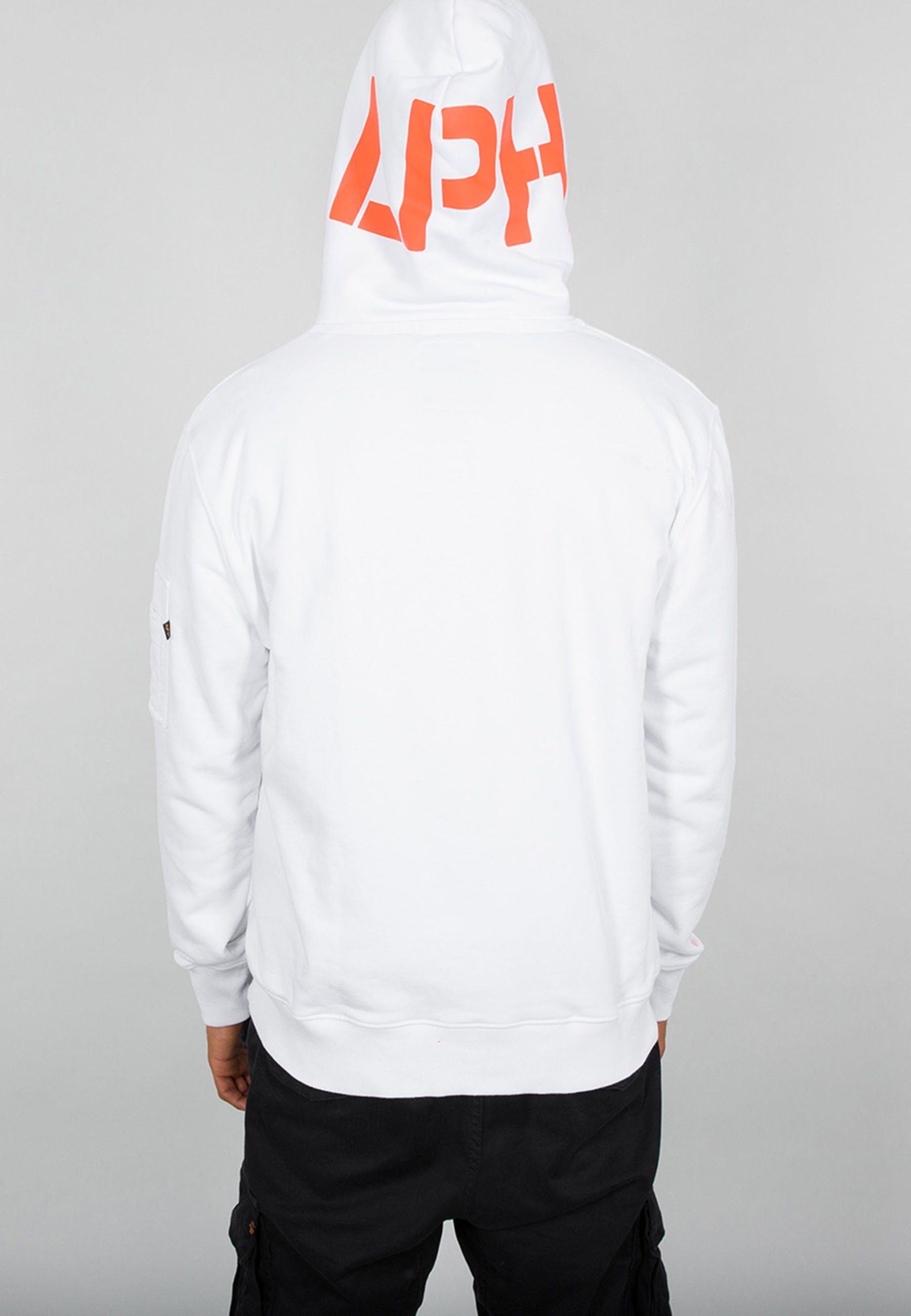 Alpha Hoodie Industries Alpha Alpha white - Hoody Industries Hoodies Men