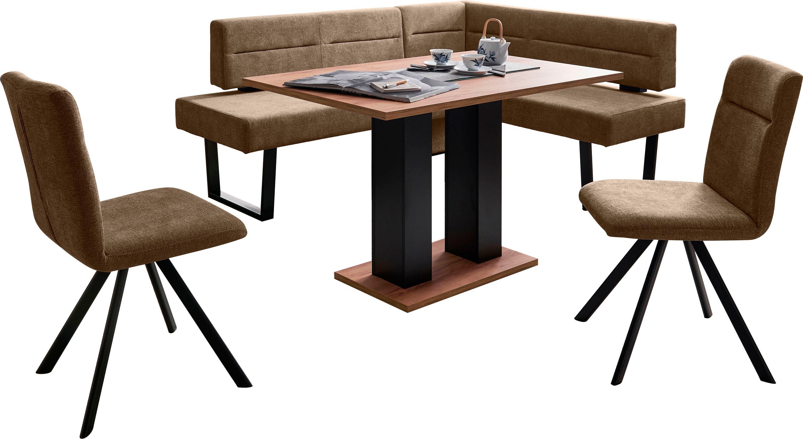 massivline&more Eckbankgruppe, (5-tlg), frei im Raum stellbar