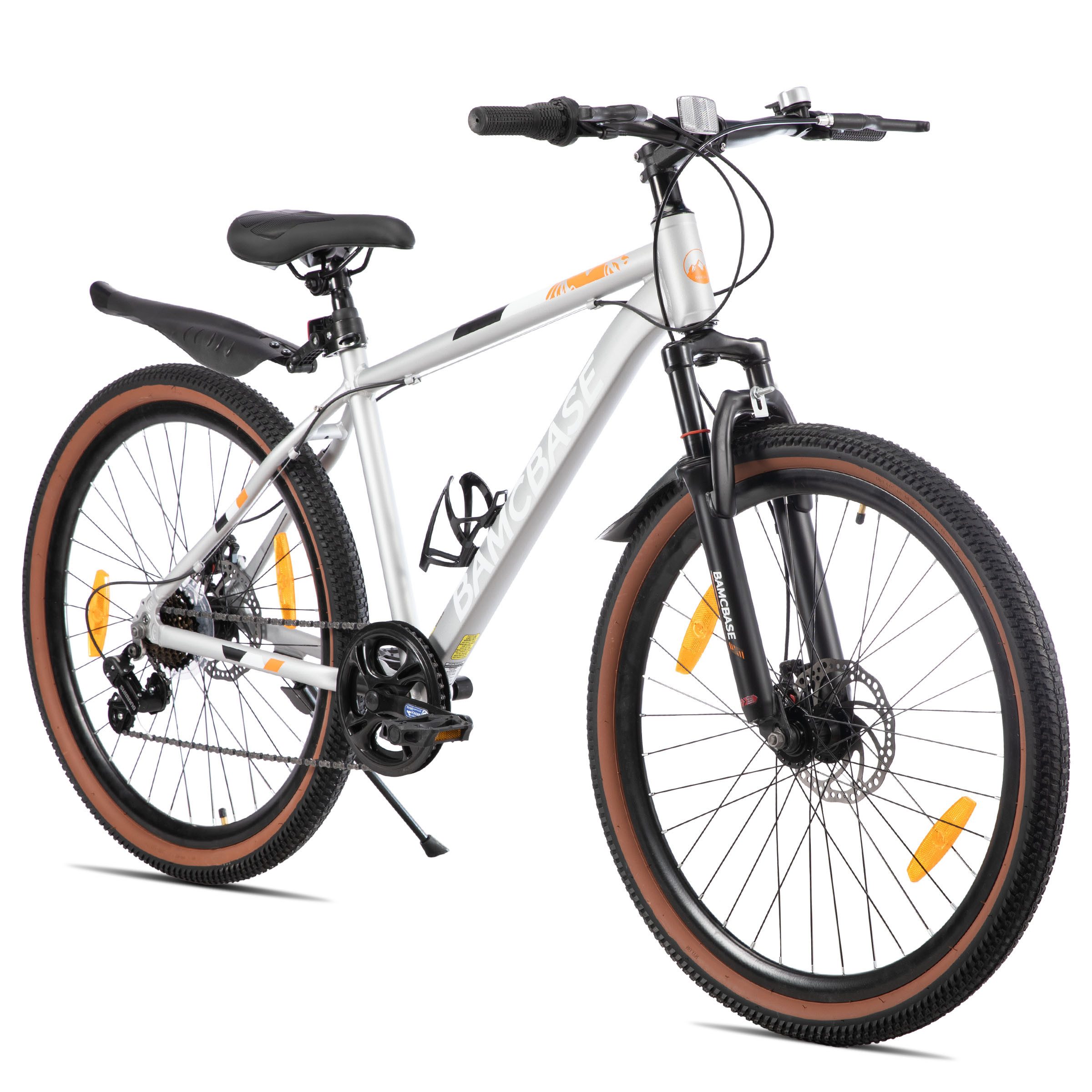 HILAND Mountainbike 26" Aluminium-Mountainbike Bloomer mit Shimano 7-Gang-Schaltung
