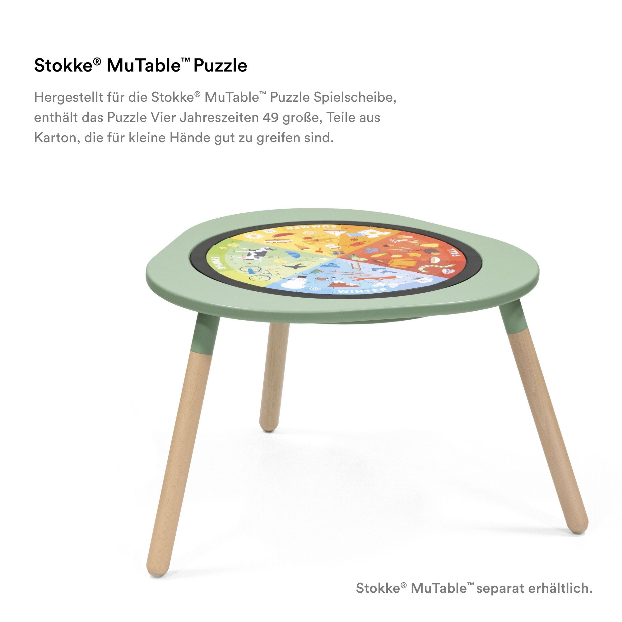 Stokke Puzzle MuTable™ Puzzle V2, 88 Puzzleteile
