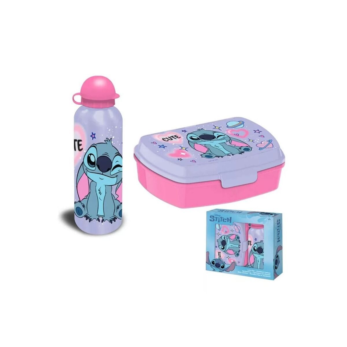 Disney Lunchbox Disney Lilo und Stitch This World Sandwichbox +, Kunststoff, (1-tlg)