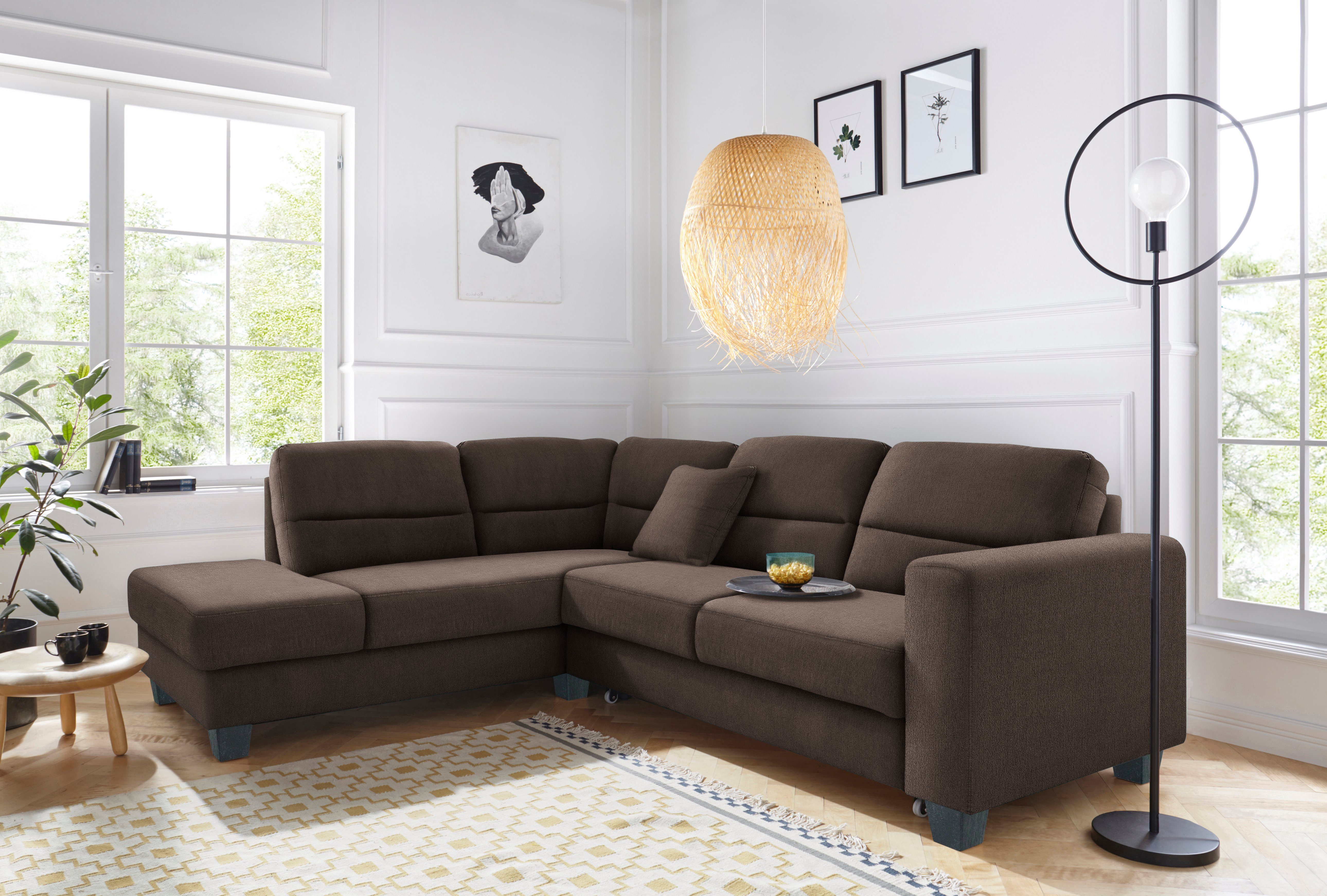 TRENDMANUFAKTUR Ecksofa Chamber, zeitlos und modern, günstig online kaufen