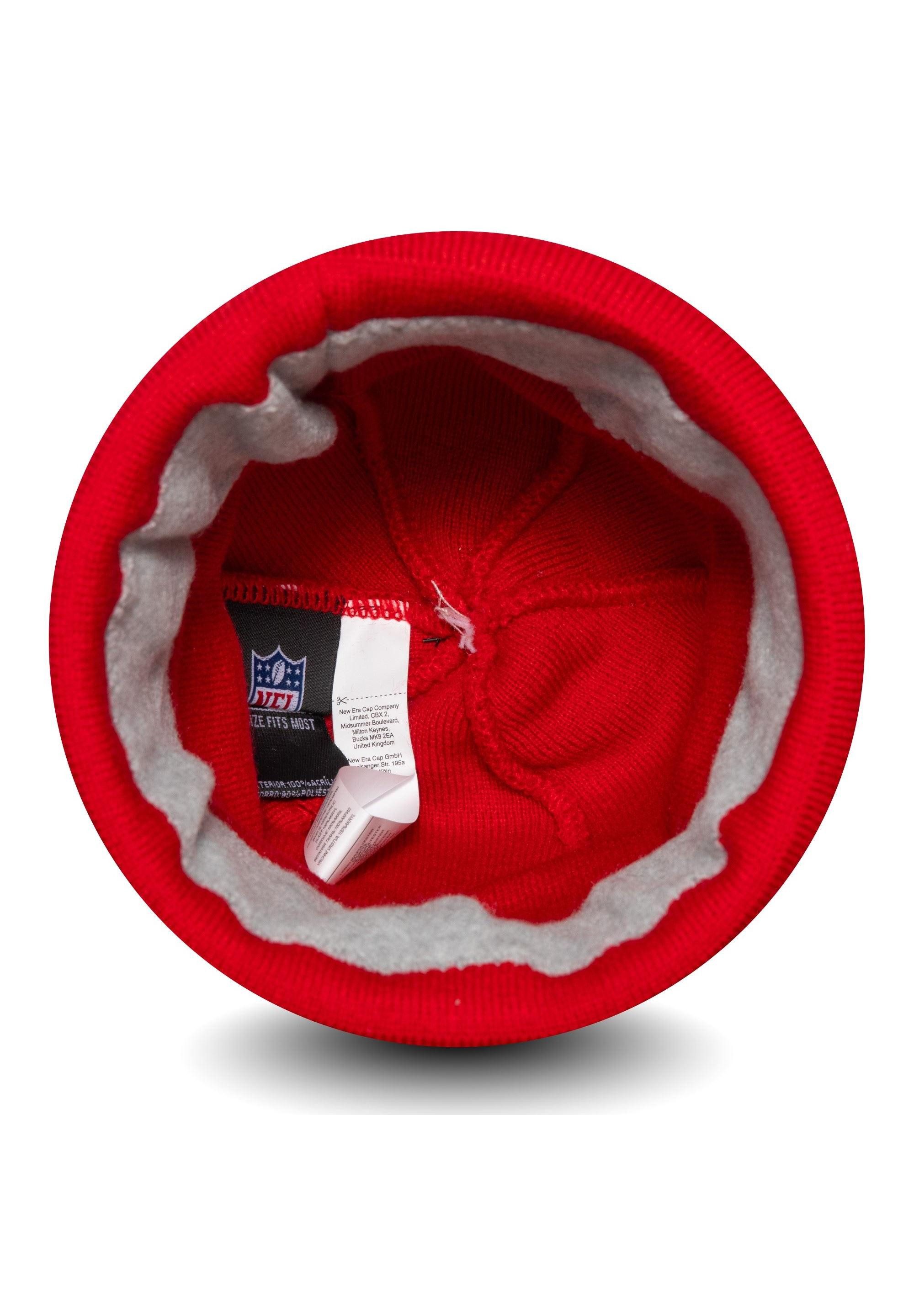 New Era Bommelmütze Tampa Bay Buccaneers NFL OTC Jake Rot Bommelmütze New Era (1-St)