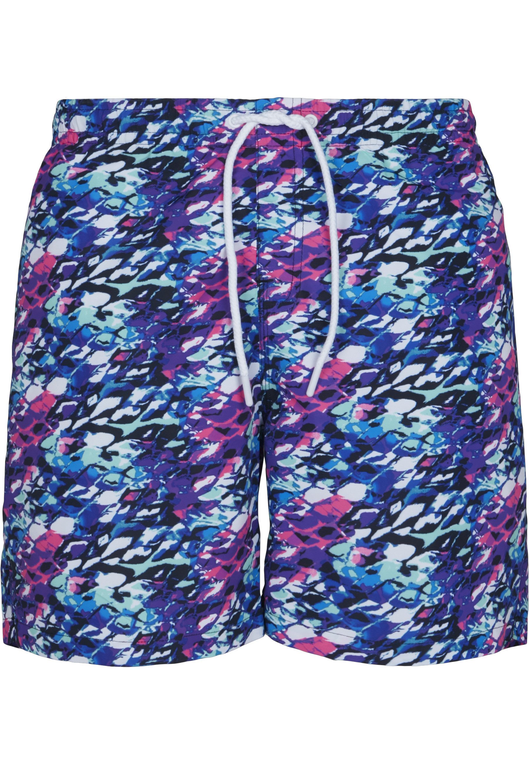 Badeshorts Urban Classics Herren Multicolor Swim Shorts