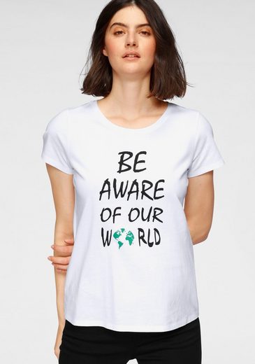 OTTO products TShirt nachhaltig aus zertifizierter BioBaumwolle mit