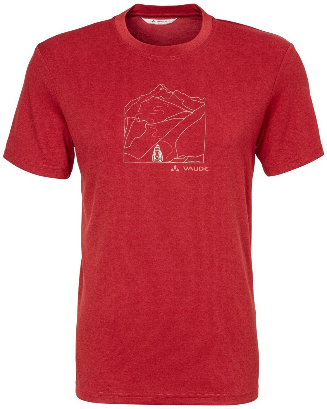 VAUDE T-Shirt SE Me Langma T-Shirt CARMINE