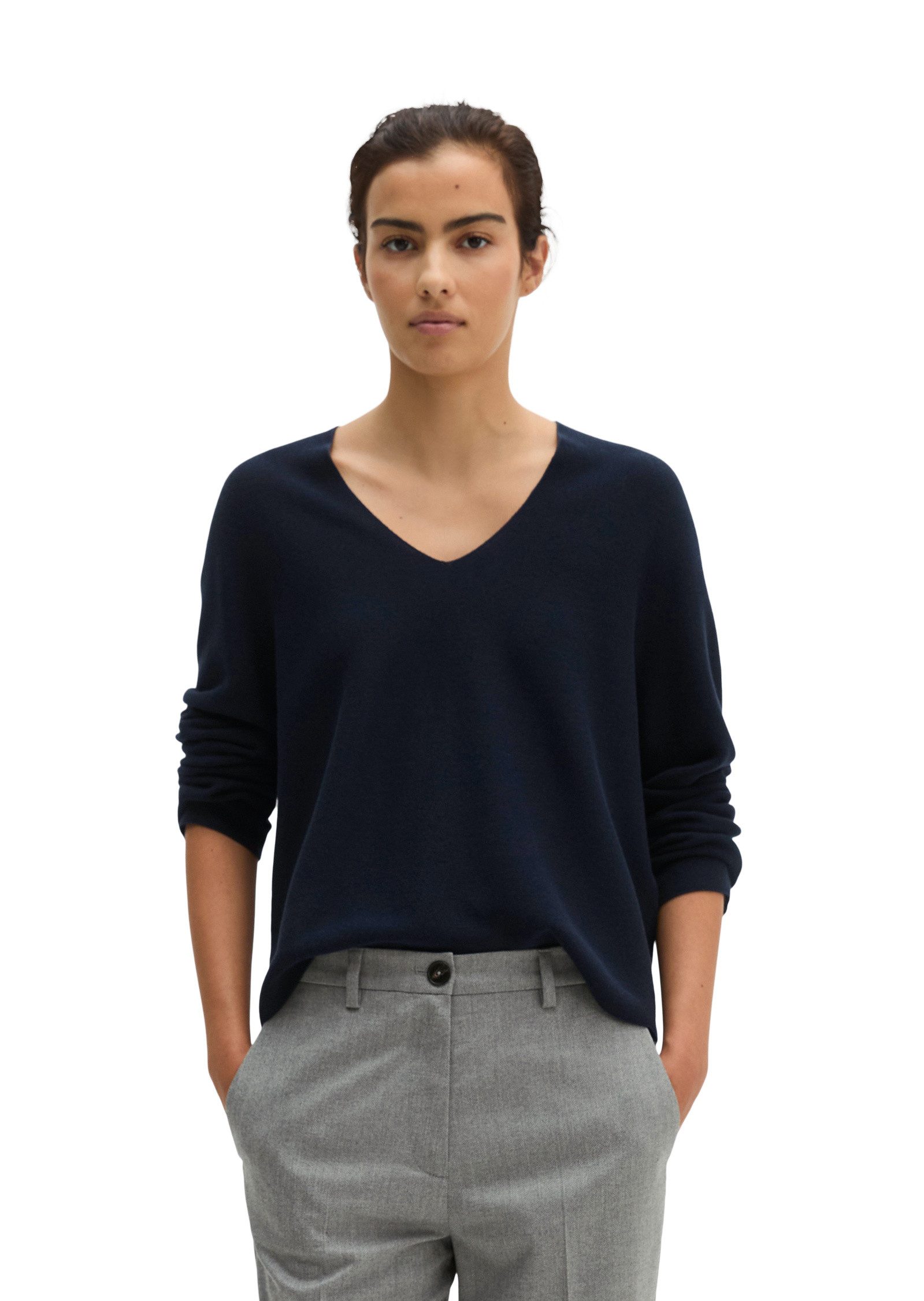 Marc O'Polo Strickpullover aus reiner Bio-Baumwolle