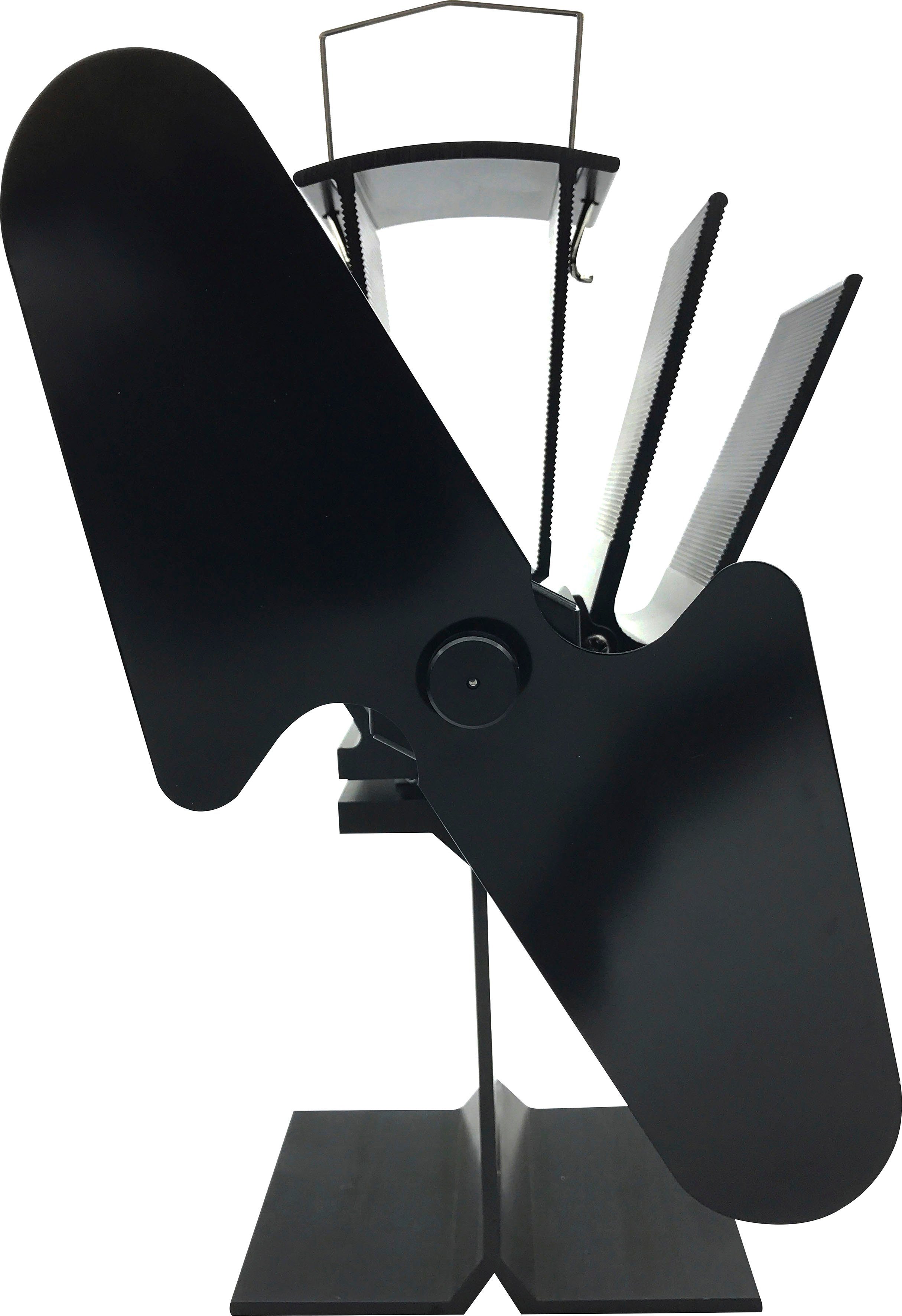 Firefix Kaminventilator 2-flügelig, aus Stahl