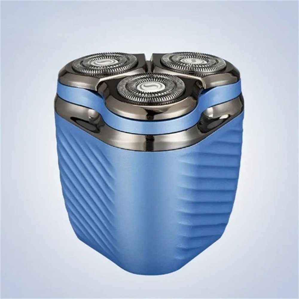 TUABUR Rasiermesser Upgrade-Mini-Elektrorasierer für Männer, wiederaufladbar und tragbar Blau