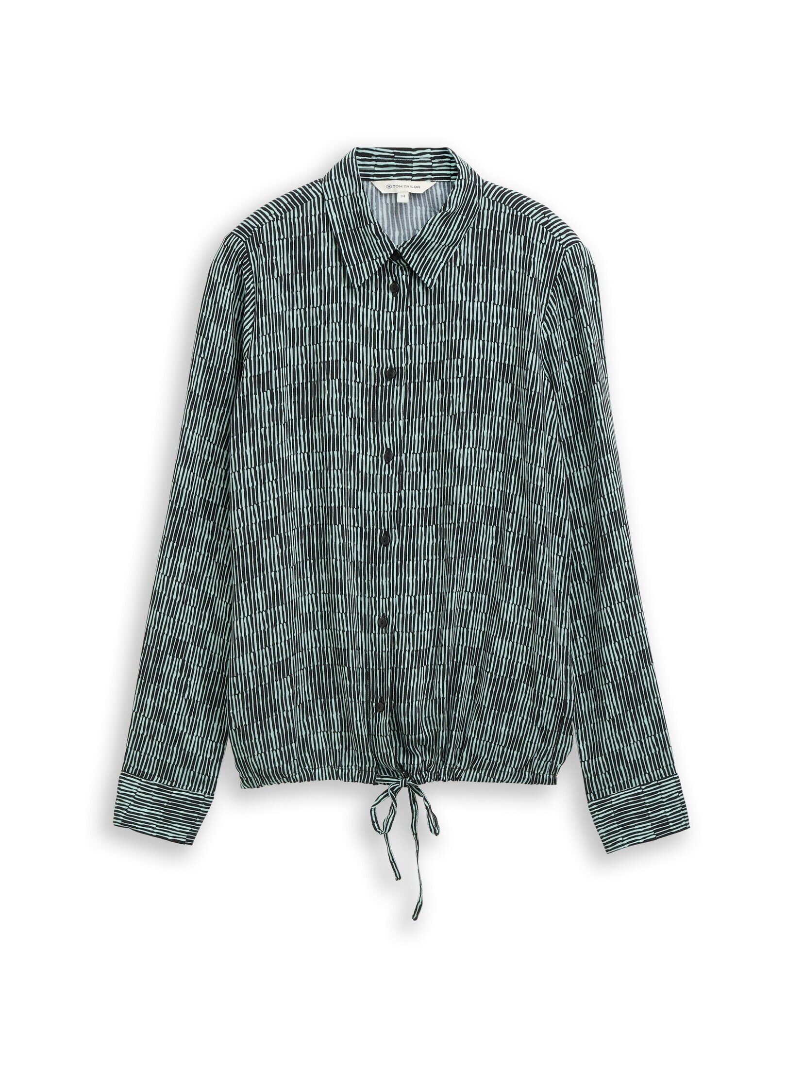 TOM TAILOR Langarmbluse Blusen & Shirts Bluse mit Muster
