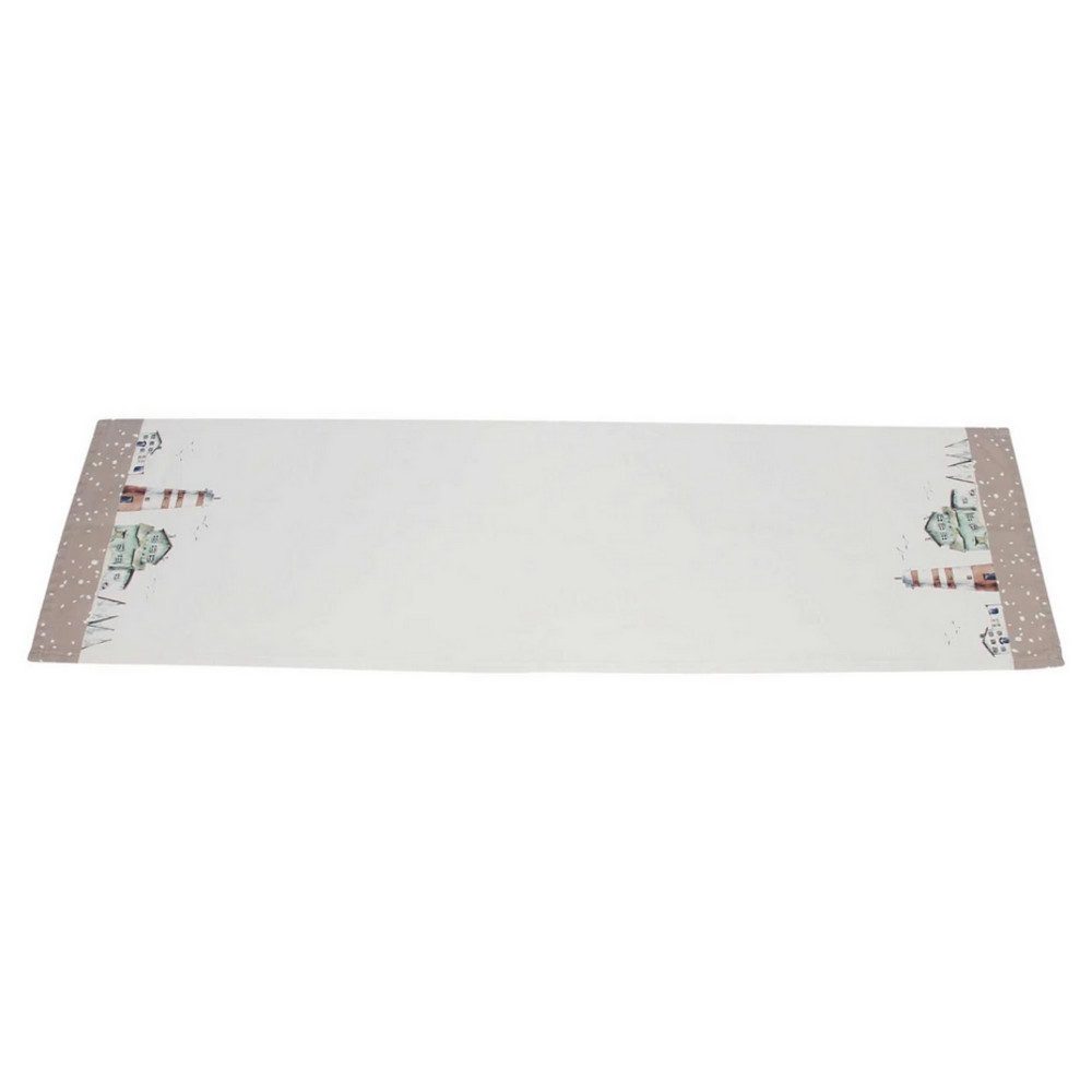 Home-trends24.de Tischläufer Maritim Leuchtturm Tischläufer Tischdecke Tischdeko 40x140cm