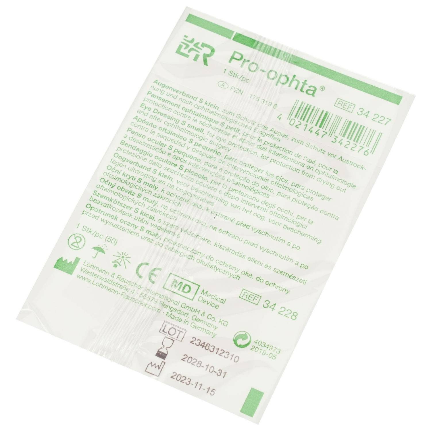 Lohmann & Rauscher GmbH & Co.KG Fixierpflaster Pro-ophta