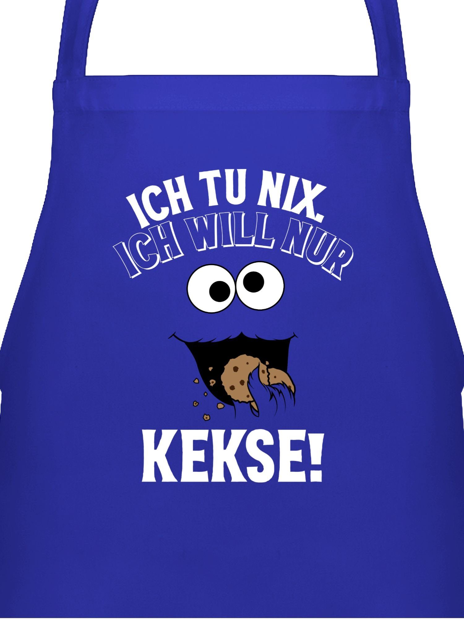 Shirtracer Kochschürze Ich tu nix Ich will nur Kekse - Keksmonster ...