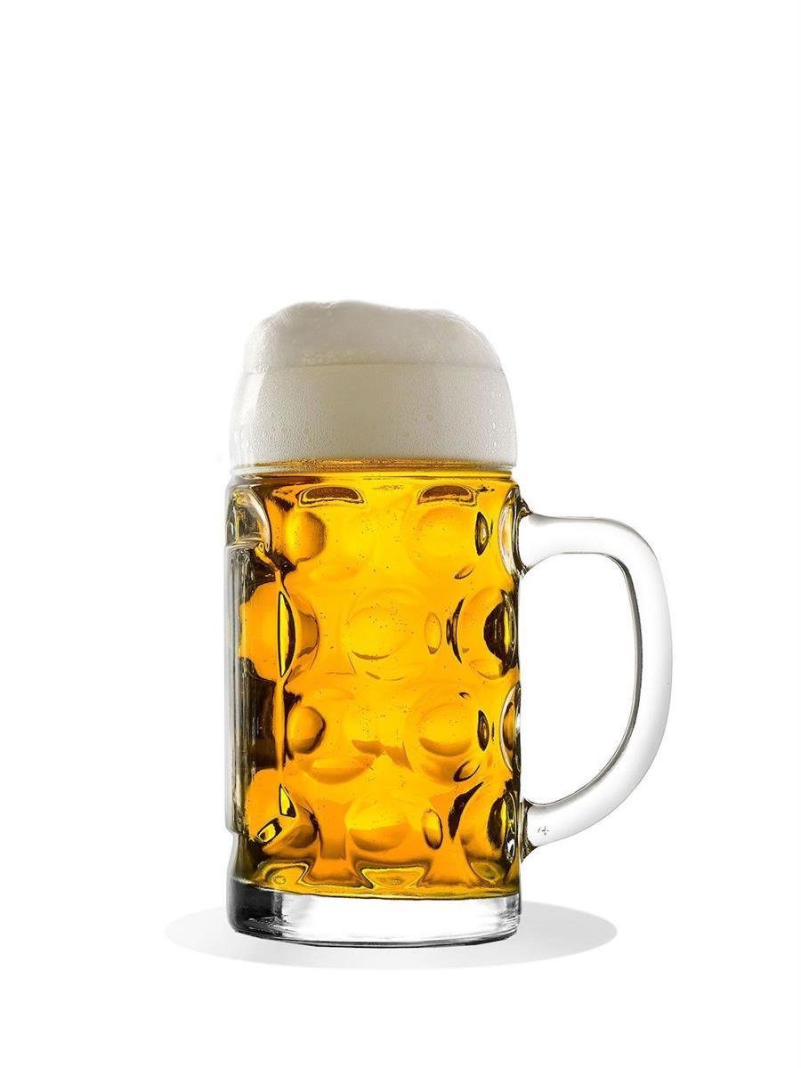 Stölzle-Oberglas Bierglas Stölzle ISAR Bierkrug 0,5L 6er set, Kristallglas