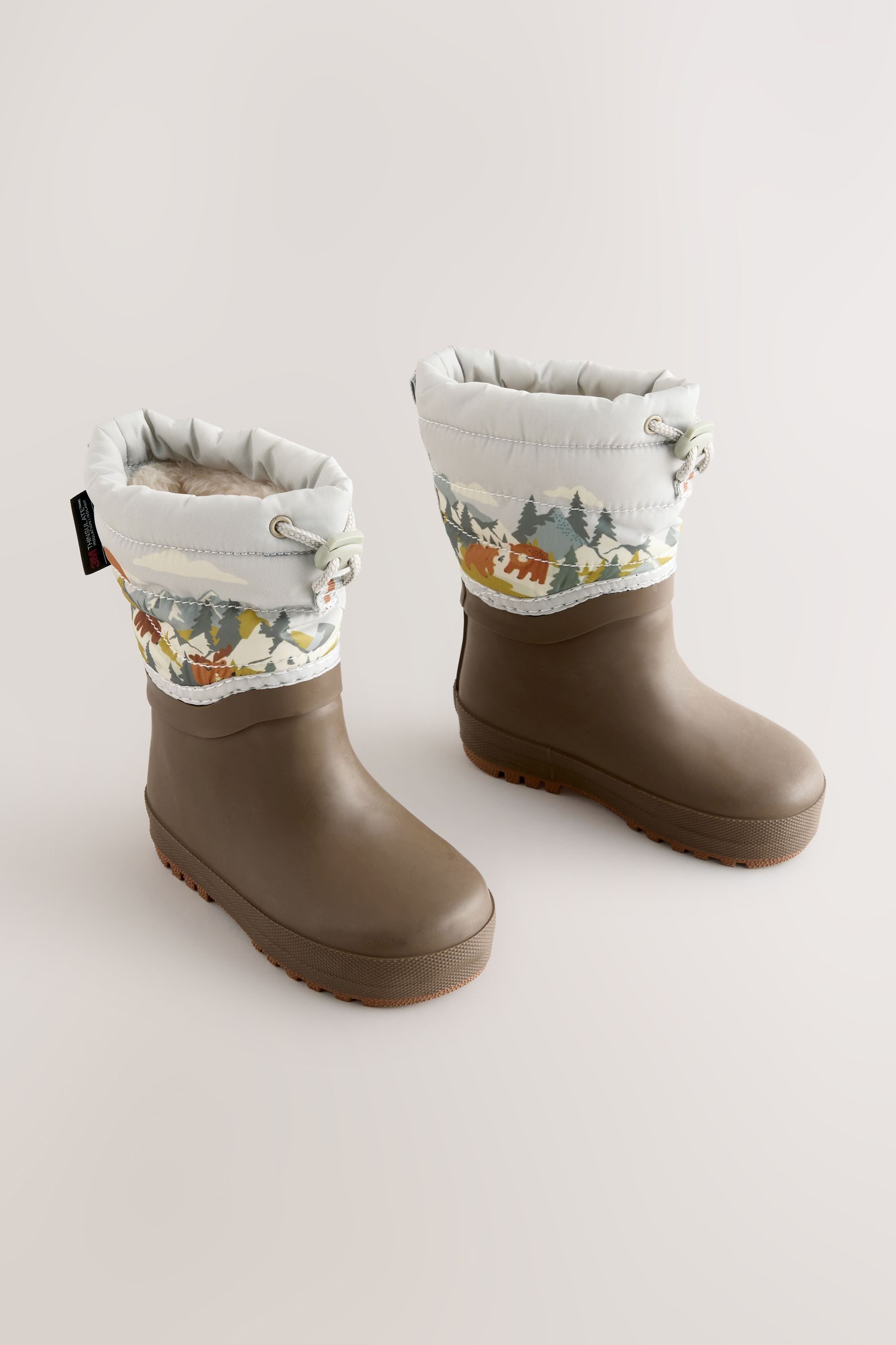 Next Gummistiefel mit gesteppter Krempe Gummistiefel (1-tlg)
