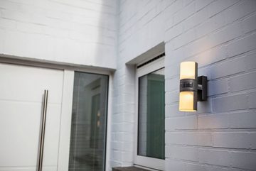 LUTEC LED Außen-Wandleuchte CYRA, LED fest integriert, drehbar