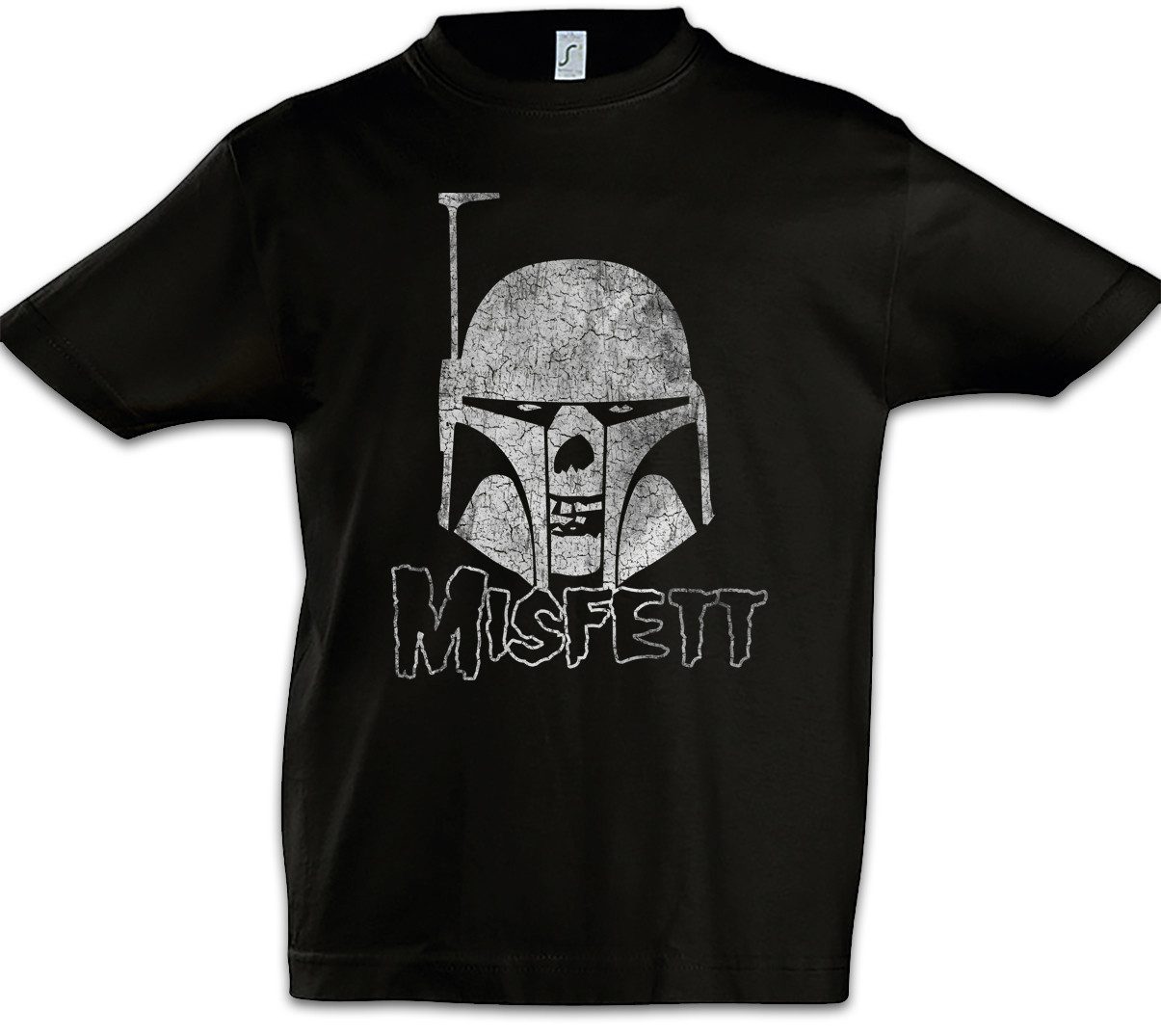 Print-Shirt Misfett Kinder T-Shirt The Jango Boba Miss Star Fit Fits Wars Fett