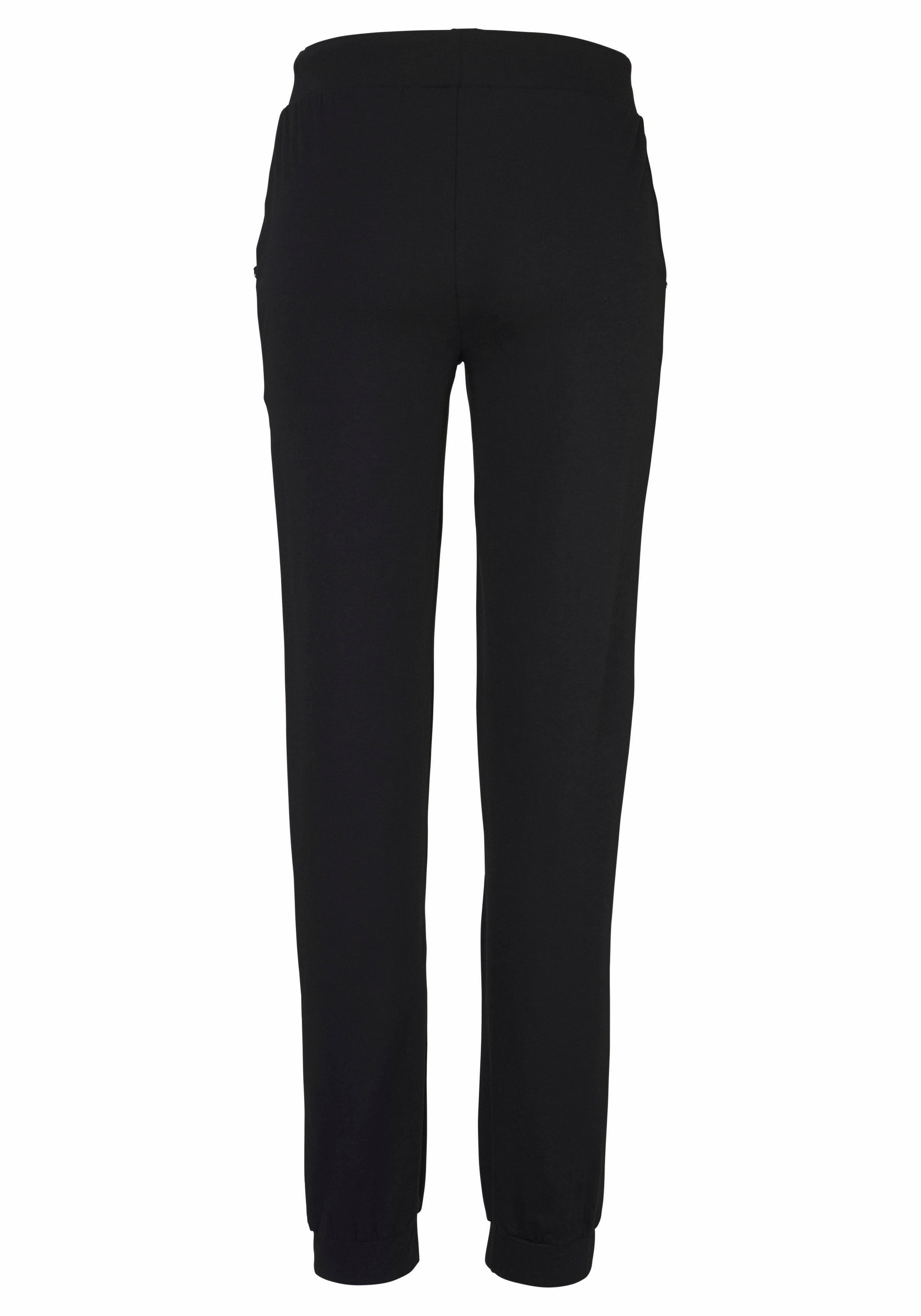 LASCANA Relaxhose - Loungehose- Sweathose mit seitlichen Eingrifftaschen, Home- und Loungewear – Bild 3 von 5