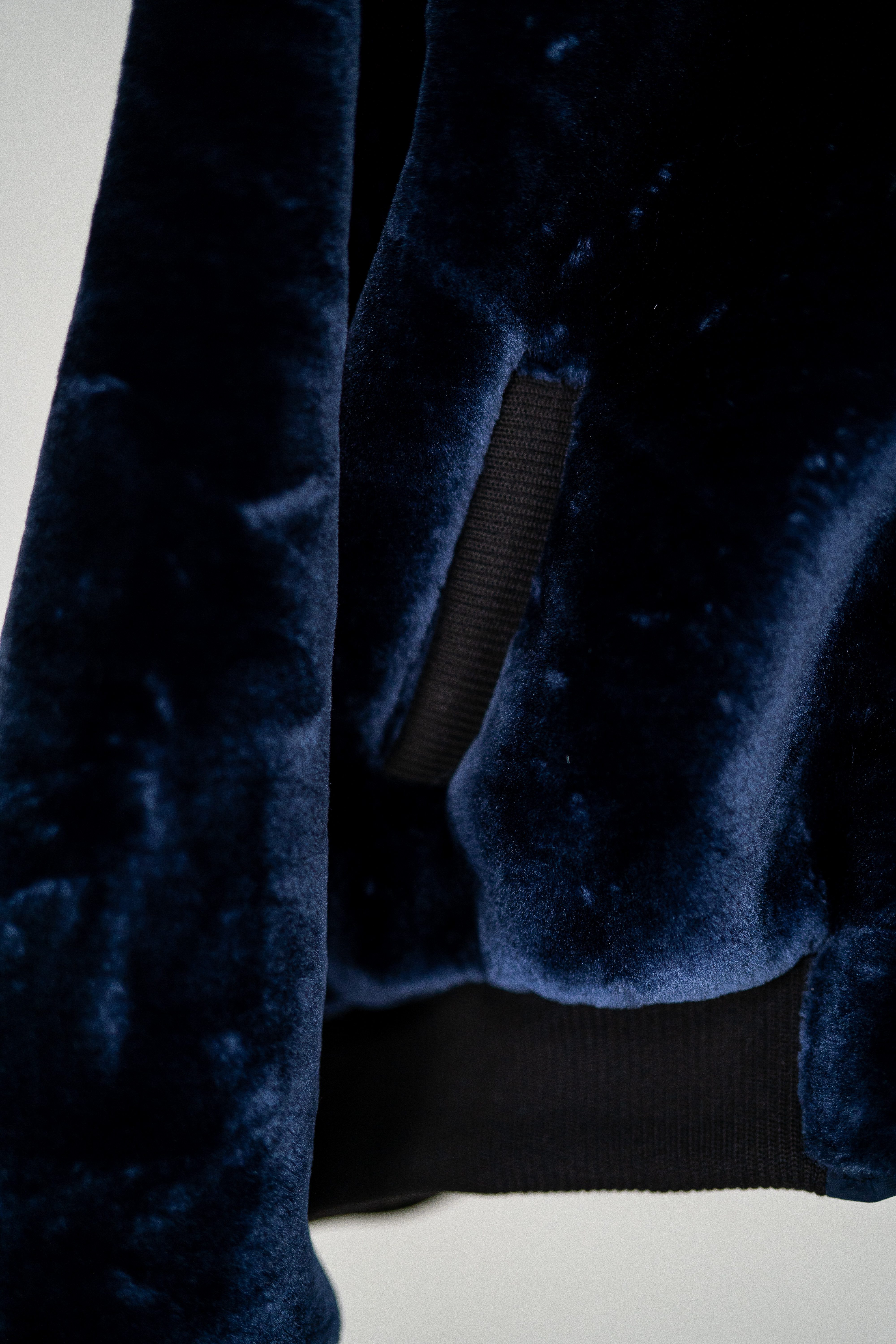 LEMONI Winterjacke Winter-Wendejacke mit Kapuze 2 in 1 für Mädchen - dunkelblau Wendejacke