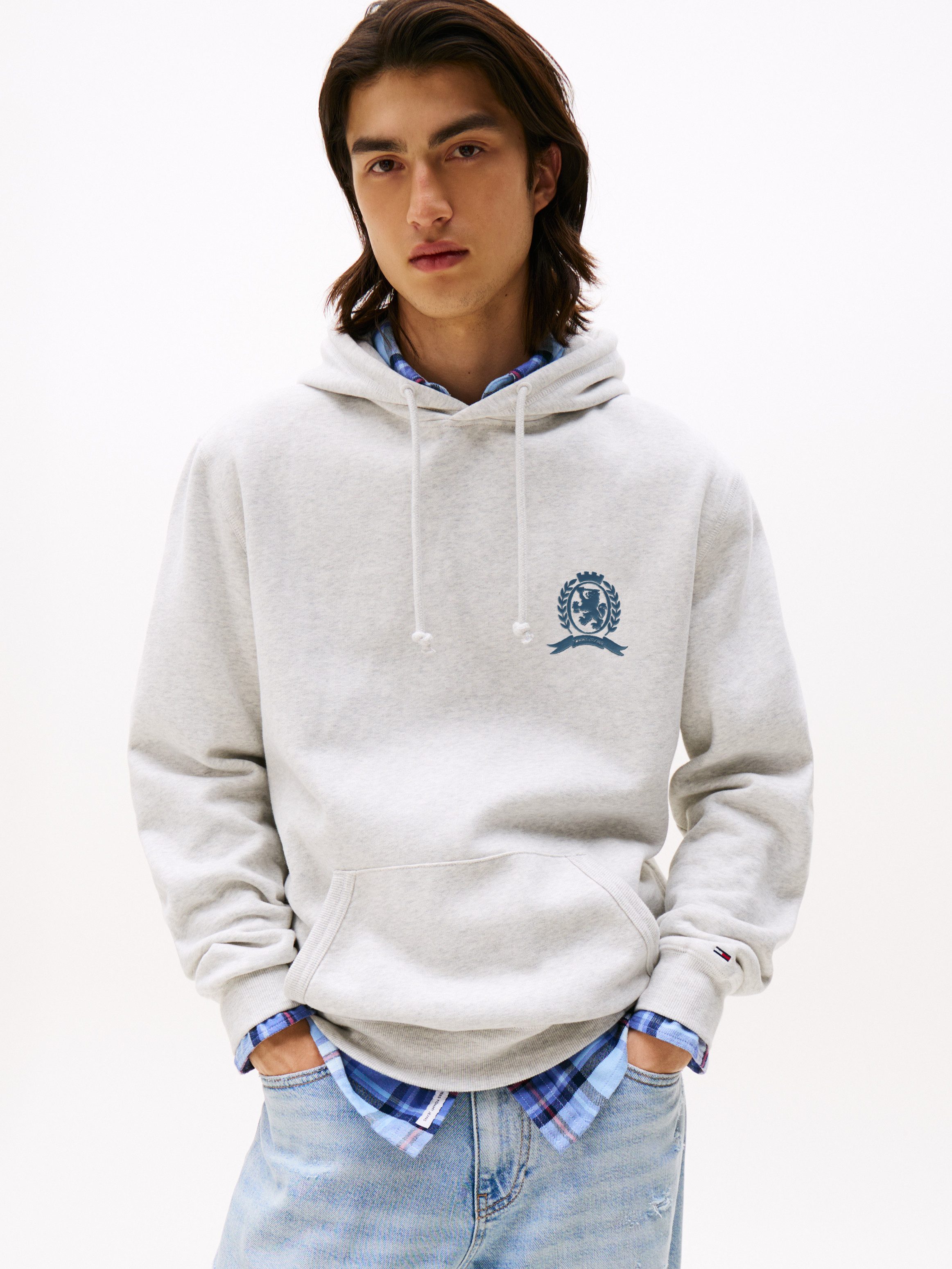 Tommy Jeans Hoodie TJM WASHED CREST günstig online kaufen