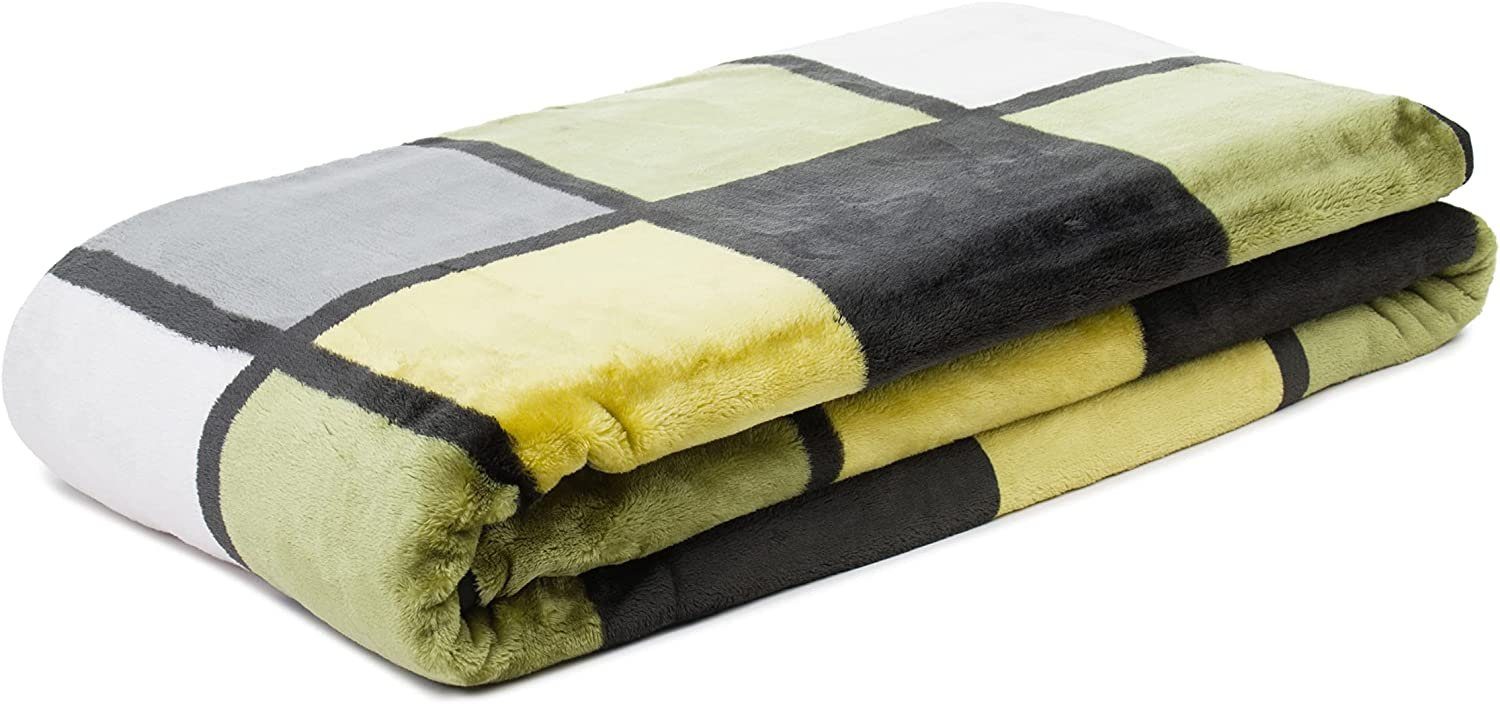 Wohndecke Antigua Cashmere Feeling Karo Kuscheldecke, günstig online kaufen