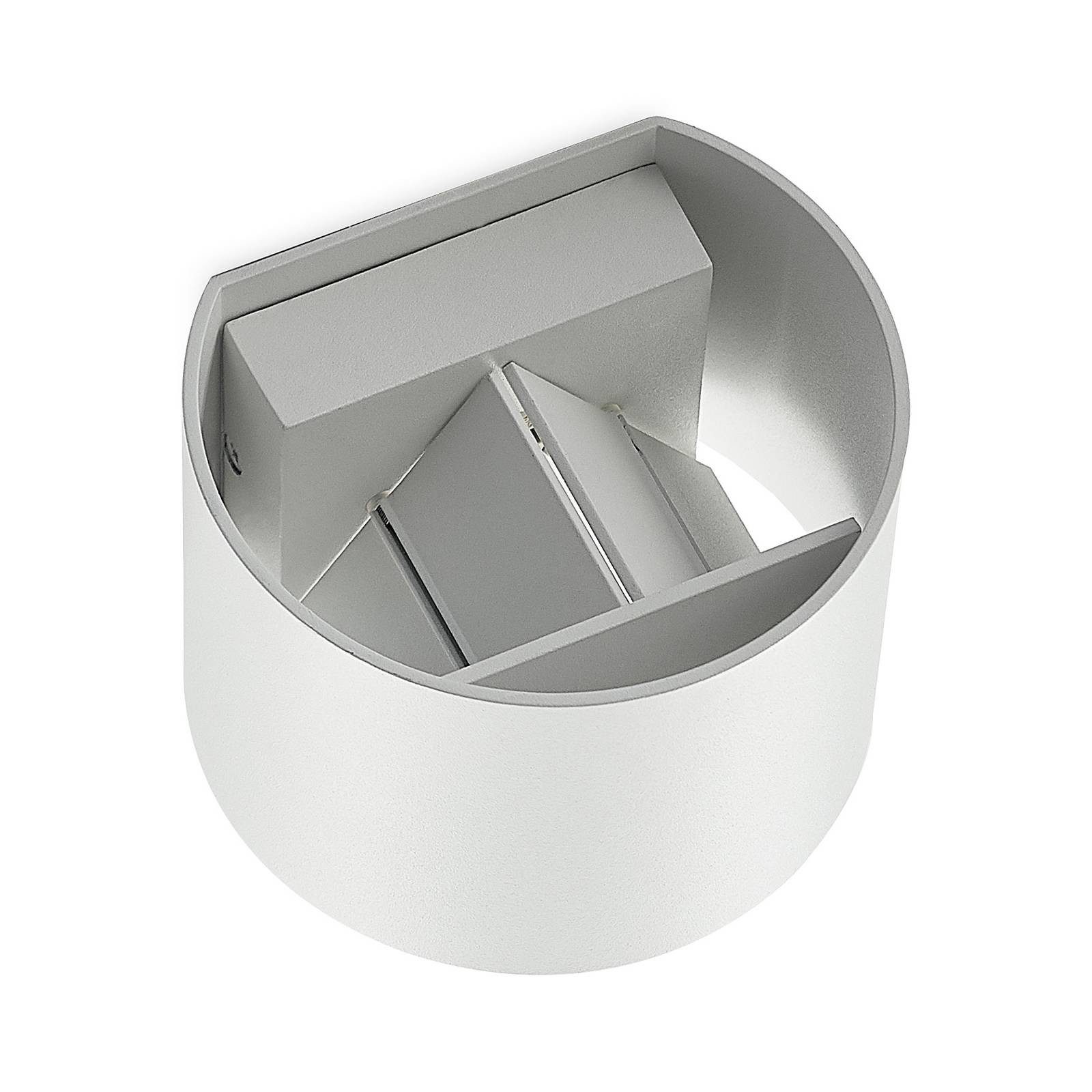 Arcchio Wandleuchte Zuzana, Metall, Weiß IP20, 1 x 8 W LED