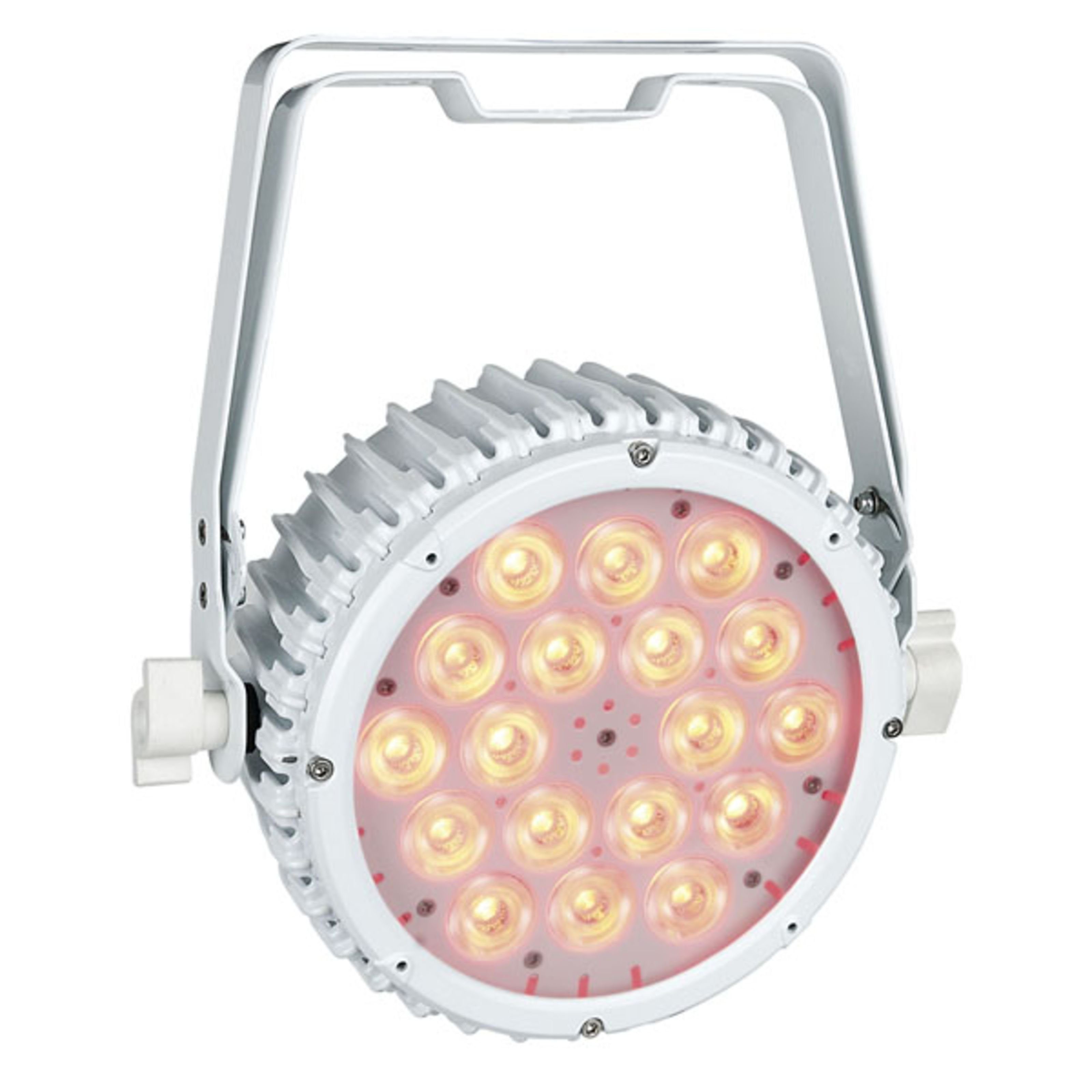 Discolicht, MKII 3W LED 18 Scheinwerfer LED RGB-in-1 x White LED - Show PAR 18 Compact Par tec