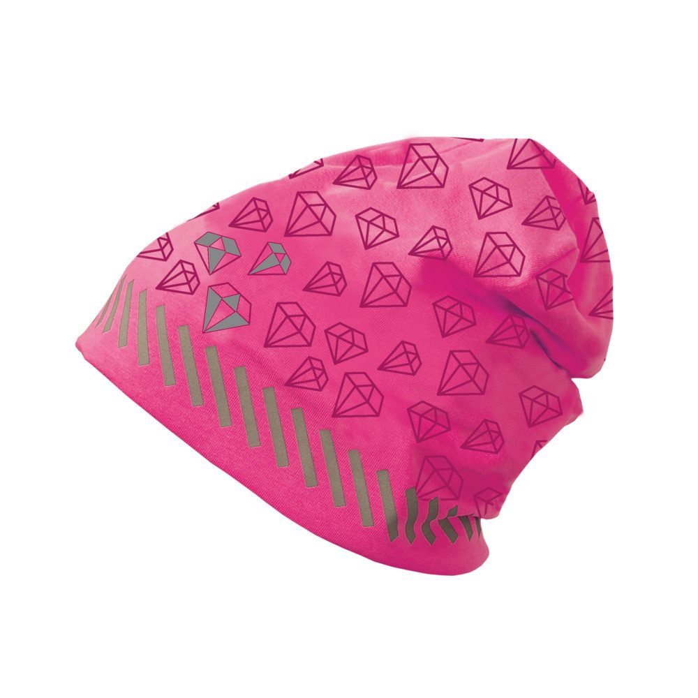 Roth Jerseymütze Roth Jersey Mütze reflektierend diamant pink