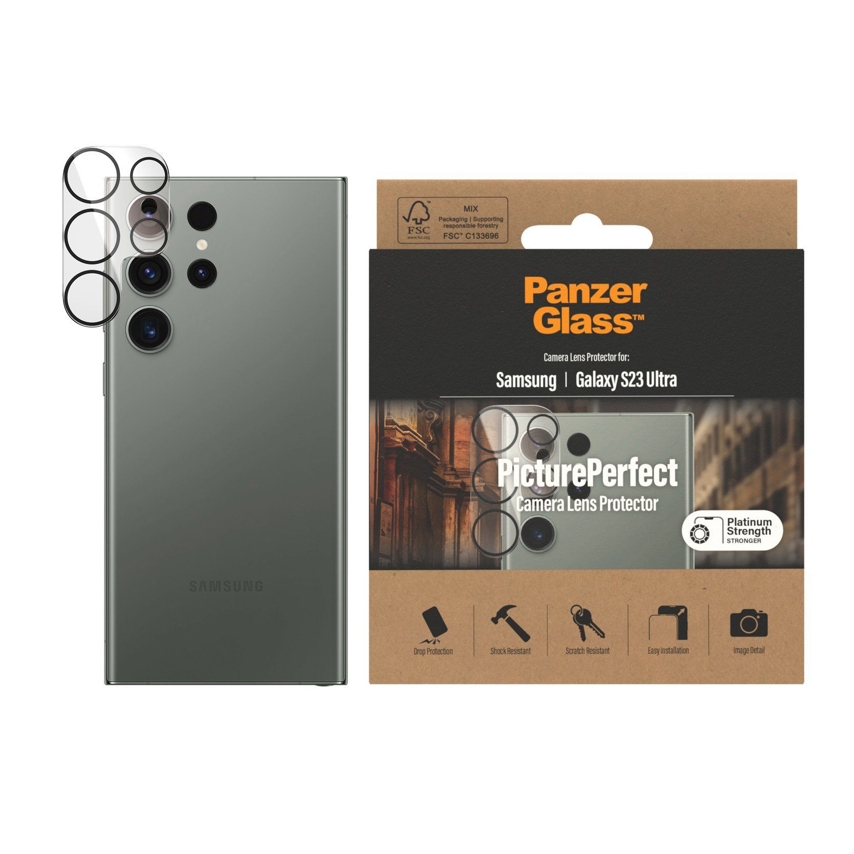 PanzerGlass Displayschutzglas PicturePerfect - Samsung Galaxy S23 Ultra