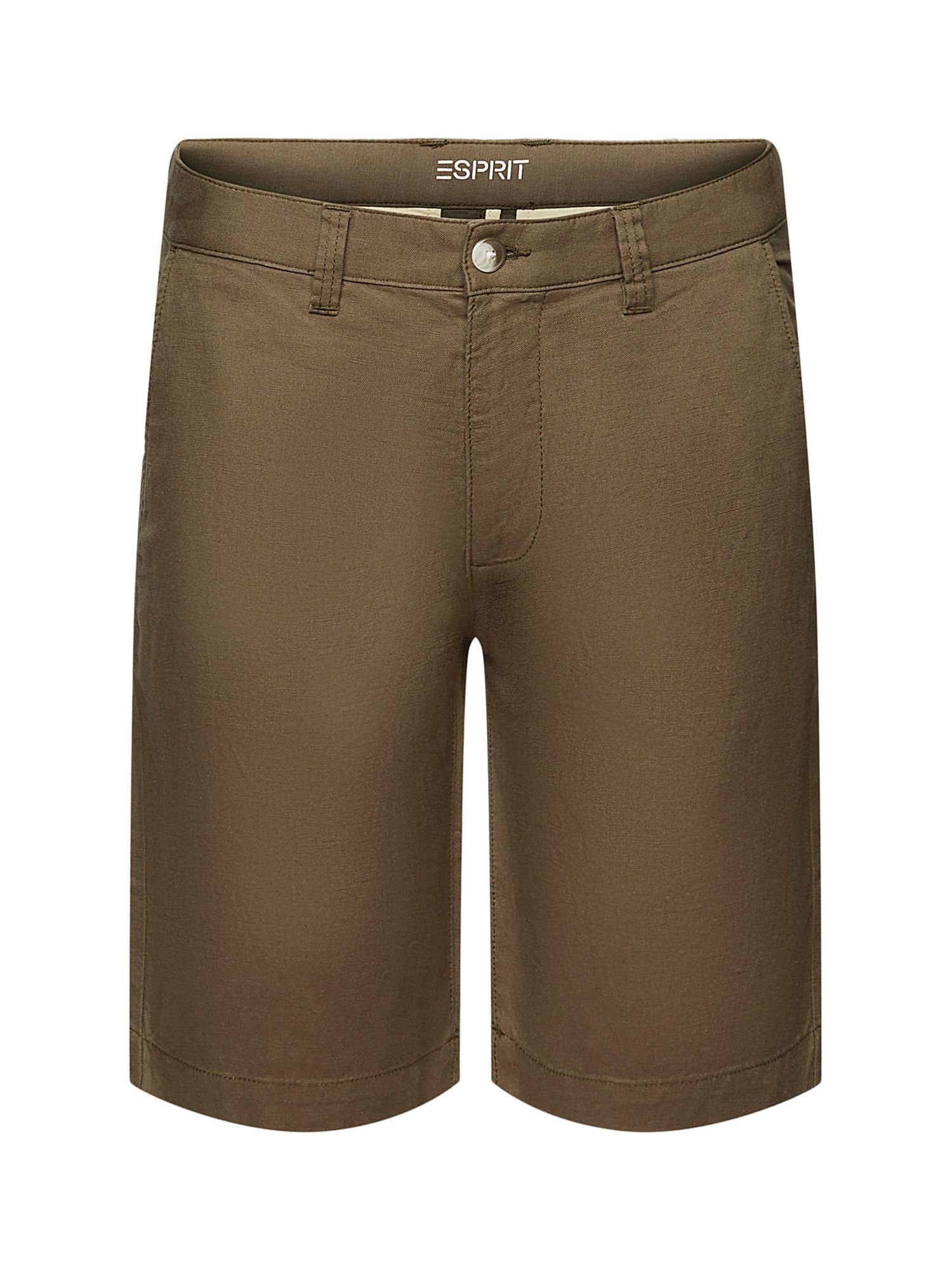 Esprit Shorts Shorts im Chino-Stil (1-tlg) DUSTY GREEN