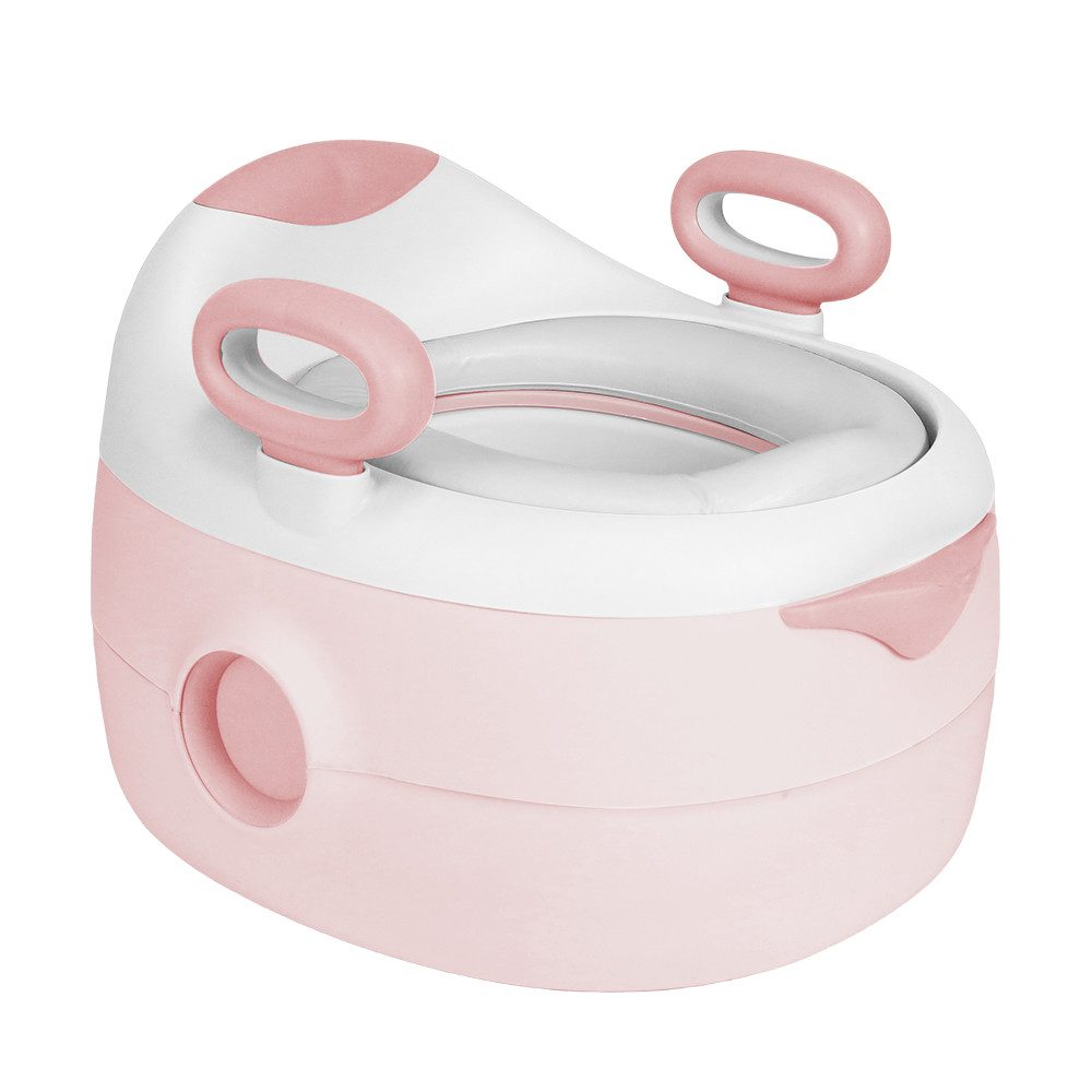 JEOBEST Toilettentrainer Kinder-Töpfchen, Kindertoilette Töpfchentraining für Babys, (1-tlg. kinderpflege-Set - Töpfchen) abnehmbar, mit Griffe