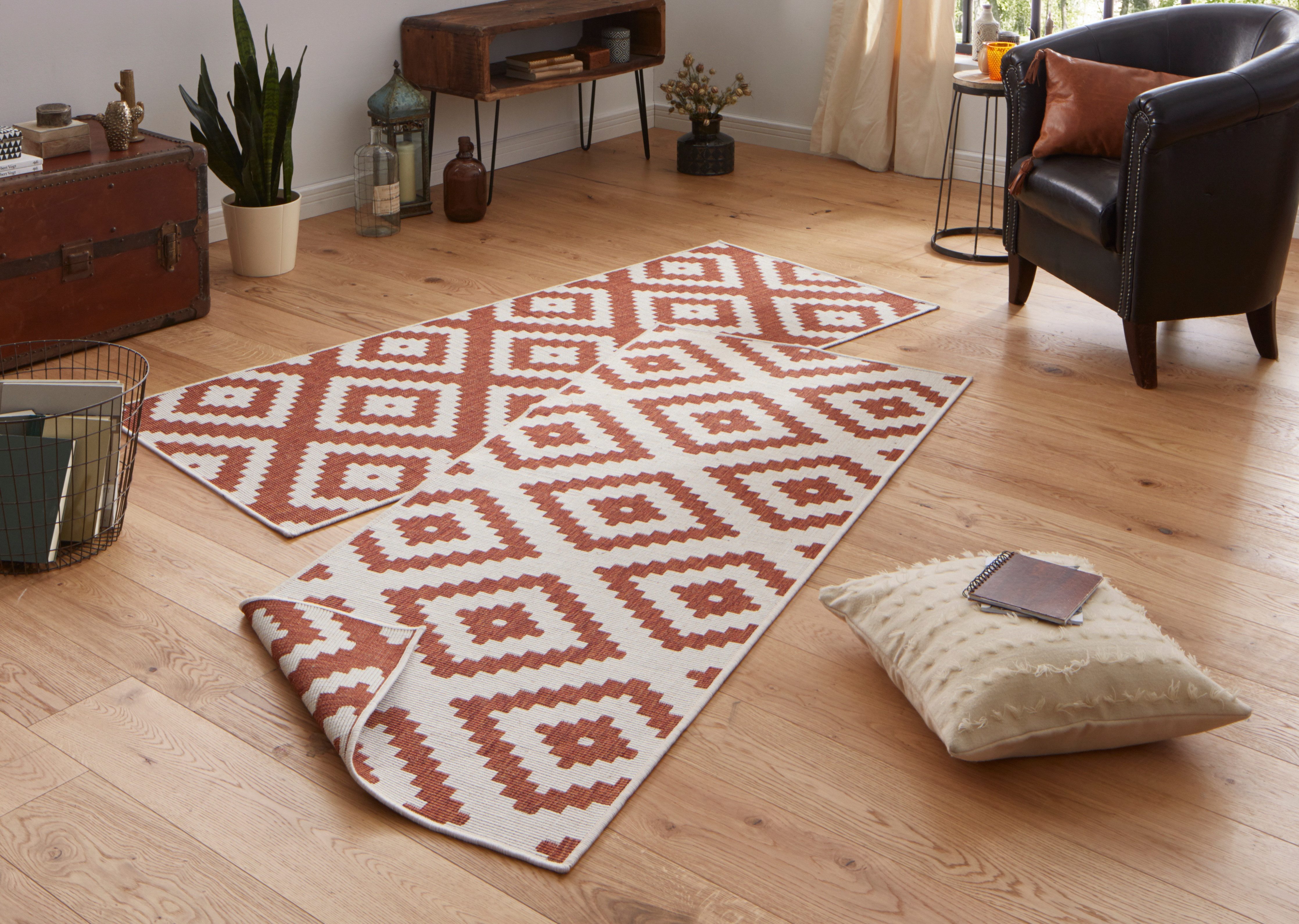 HANSE Home Teppich Malta Wendeteppich, rechteckig, günstig online kaufen