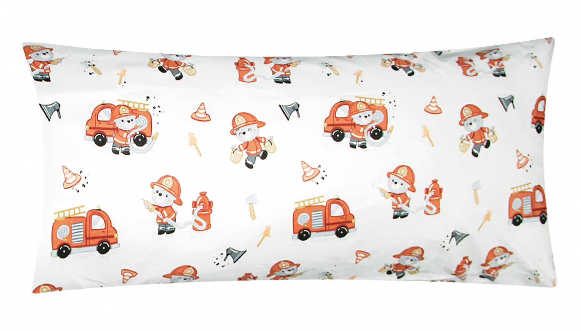 Heubergshop Kissenbezug, (1 Stück), 40x80cm Feuerwehr Baumwolle Kinder Bezu günstig online kaufen