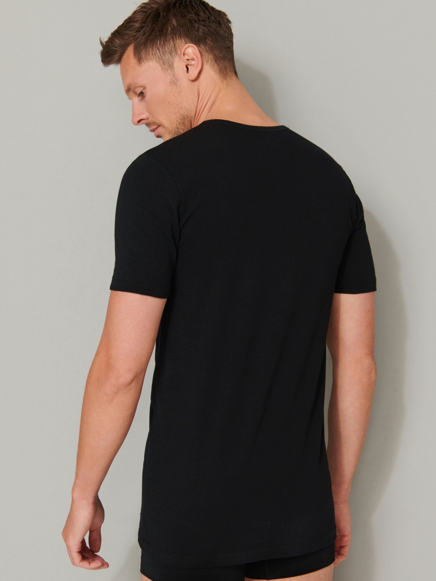 Schiesser T-Shirt 95/5 (2-tlg) 0