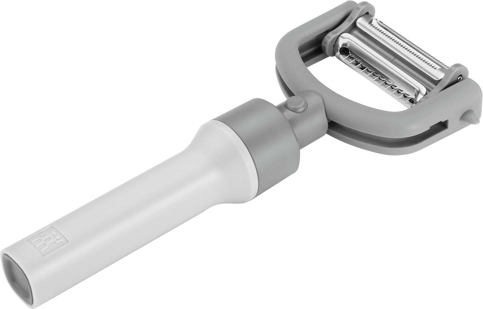 Zwilling Овощечистка Z-Cut, (5-in-1-Sparschäler mit 3 wechselbare Klingen, Schutzhülle), 5-in-1, Lang- und Querschäler in einem, für Links- und Rechtshänder