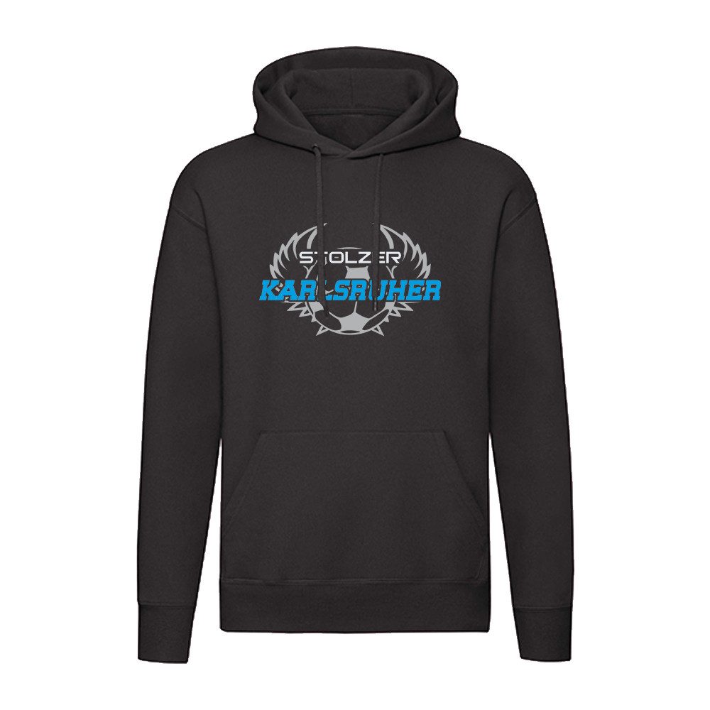 G-graphics Hoodie Stolzer Karlsruher Unisex Pullover mit einem Motiv für den echten Fan