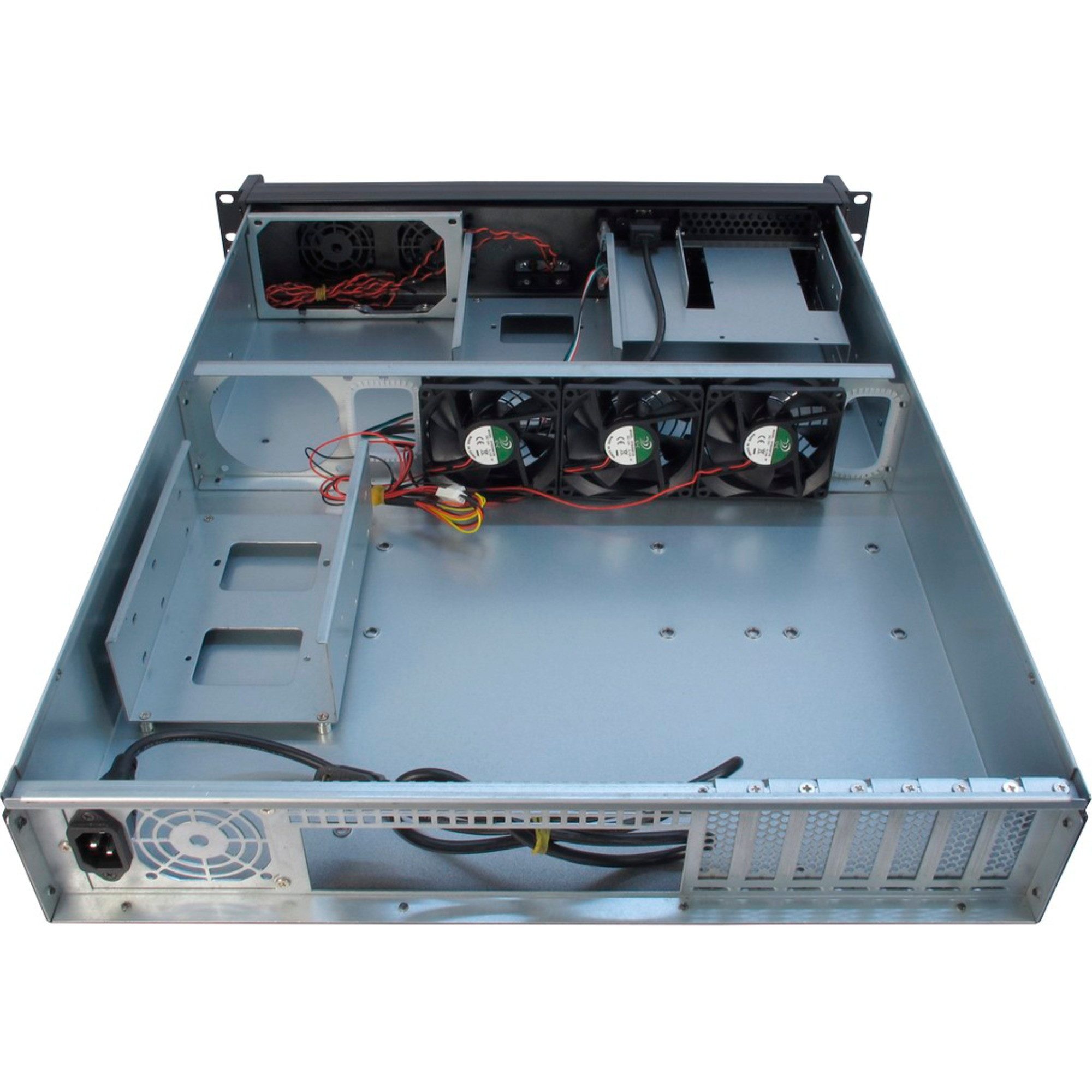 Inter-Tech PC-Gehäuse Inter-Tech 2U-2098-SL, Server-Gehäuse, (2