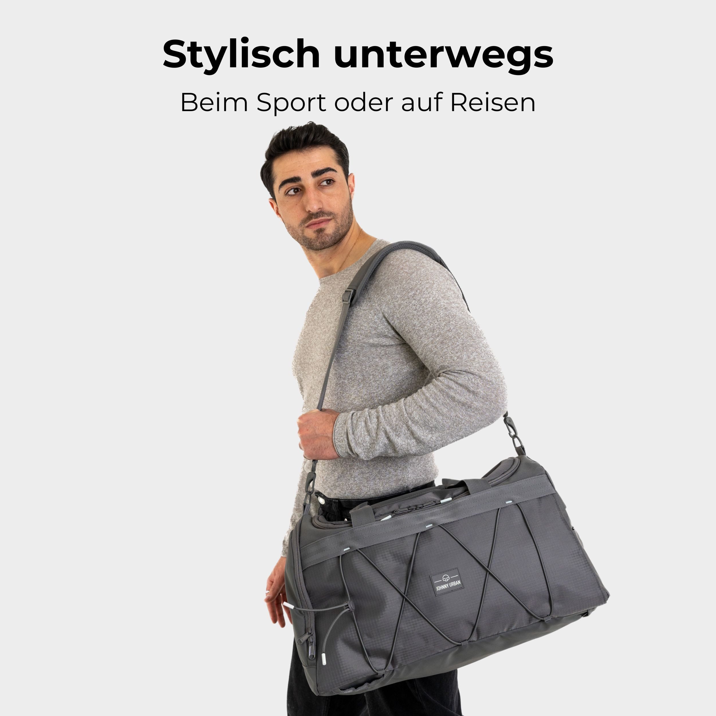 Johnny Urban Weekender Shawn 2-in-1 Sporttasche und Rucksack für Gym und (1 günstig online kaufen