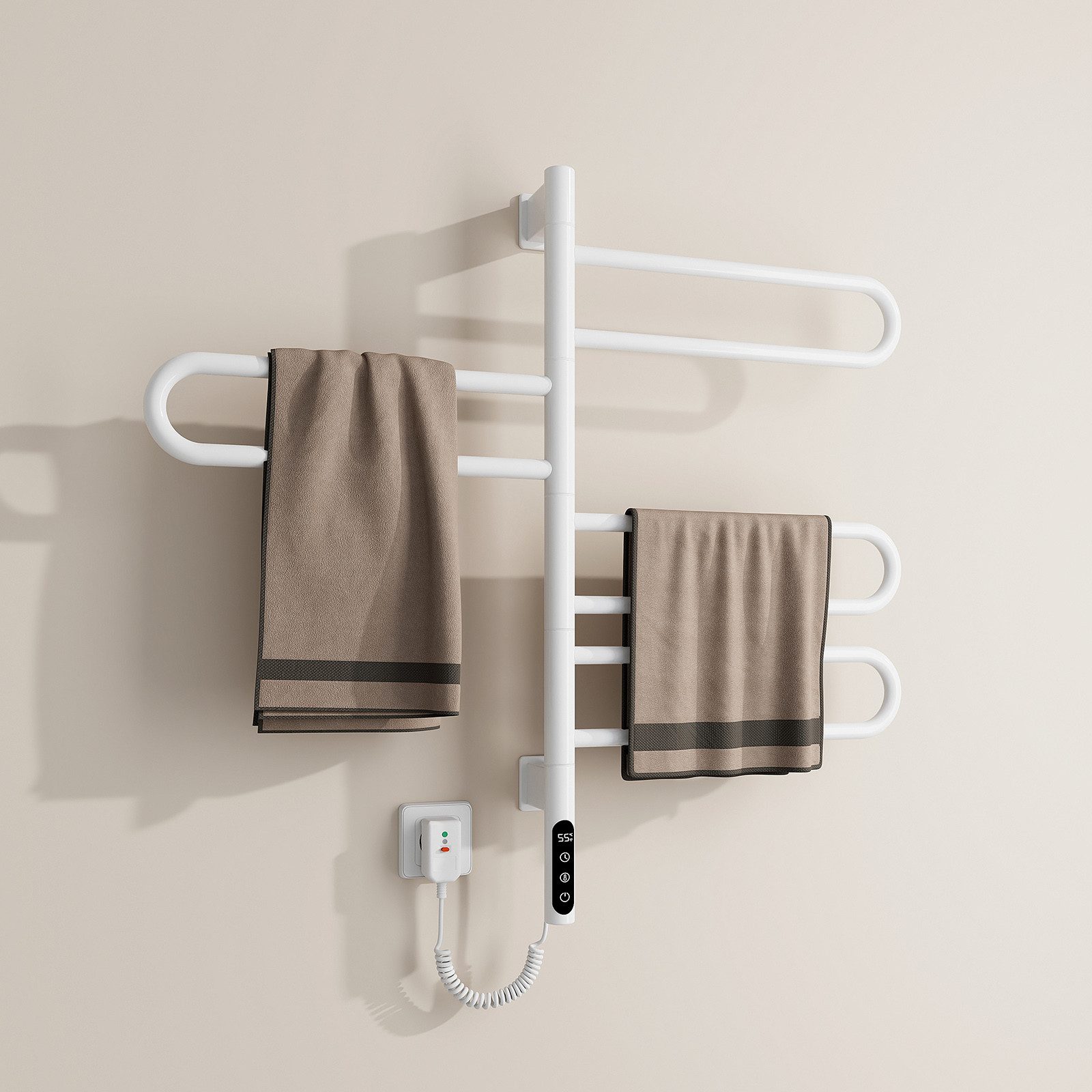 EMKE Elektrischer Badheizkörper Handtuchheizkörper elektrisch mit Intellige günstig online kaufen