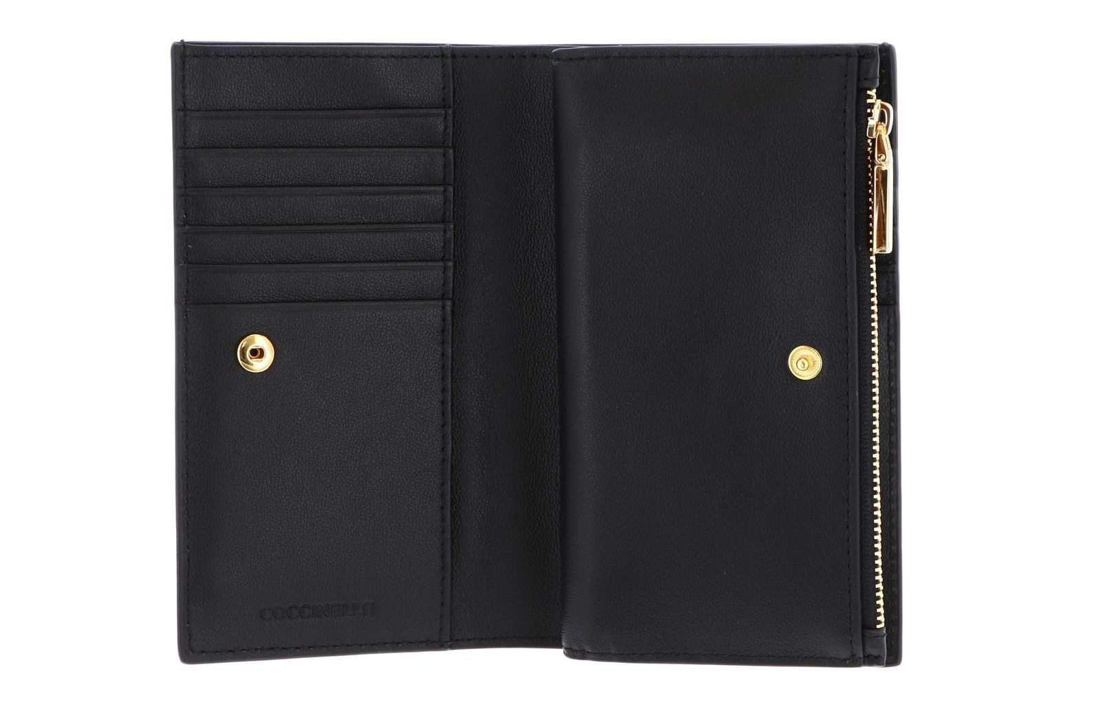 COCCINELLE Geldbörse Wallet, aus echtem Rindsleder mit RFID-Blocker Schutz günstig online kaufen