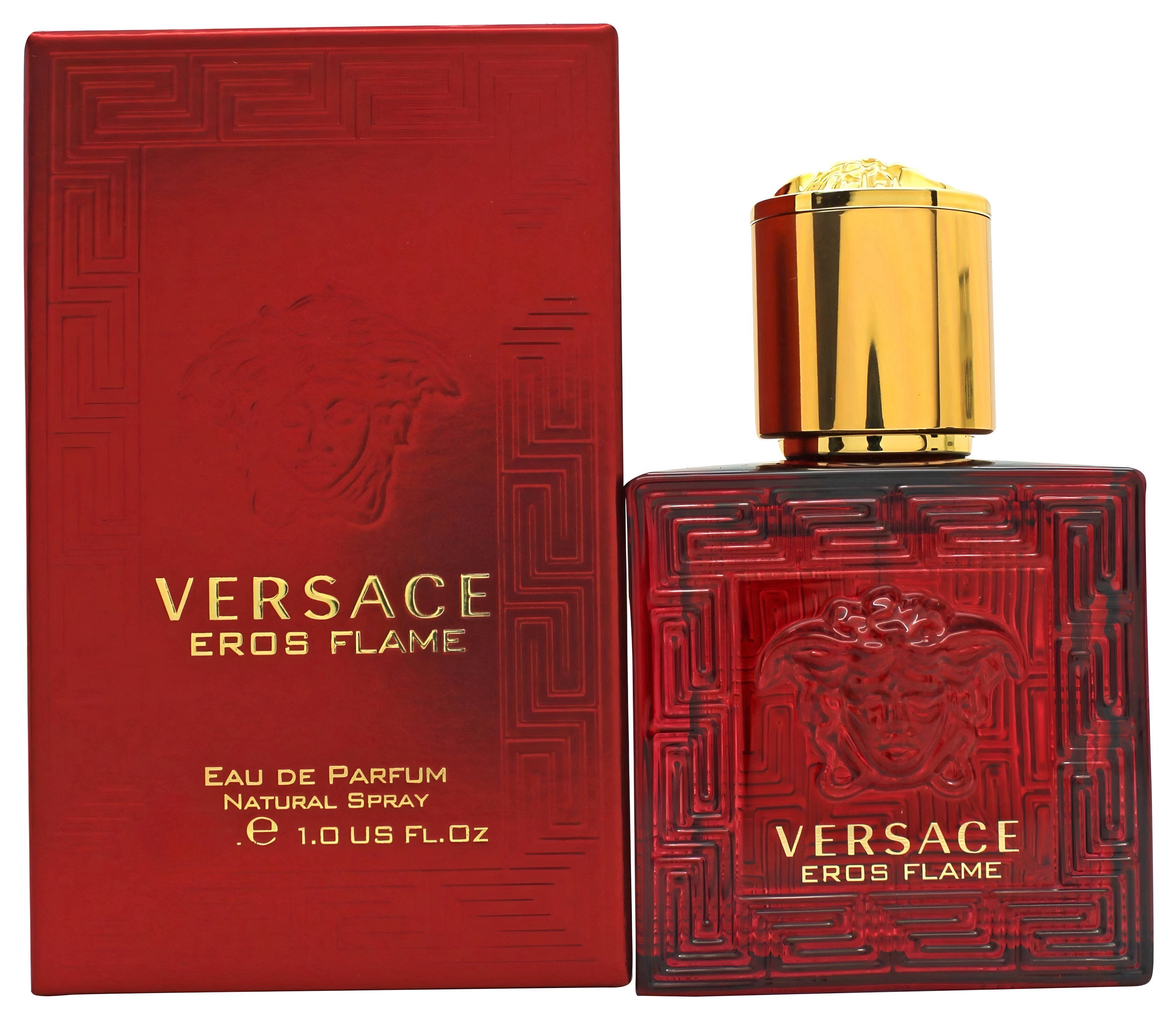 Versace Duft-Set Man Flame Versace Miniaturen Eau Man Eros 4-tlg., pour Herren, Eros Eau für Homme Versace Set Parfum, Versace Eros Fraîche, de