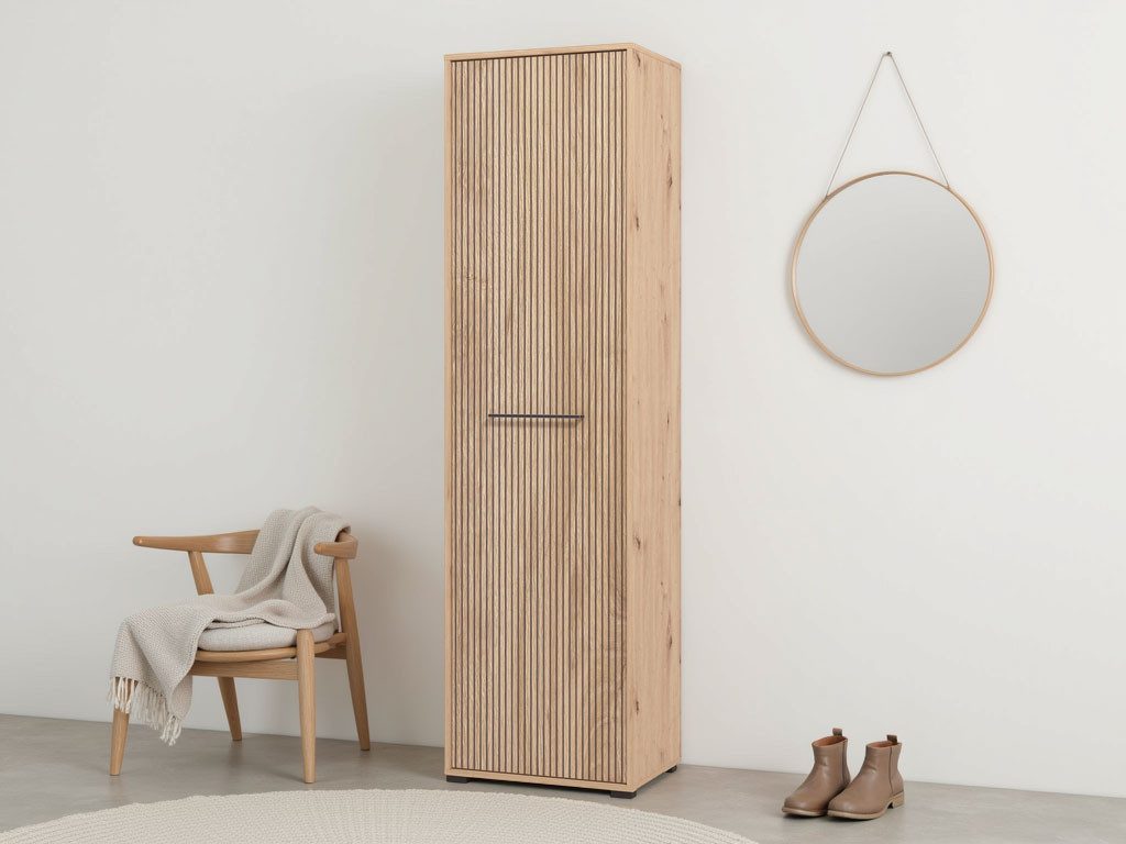 Garderobenschrank Landes Kleiderschrank, Stauraumschrank, Flurschrank, Höhe 198 cm