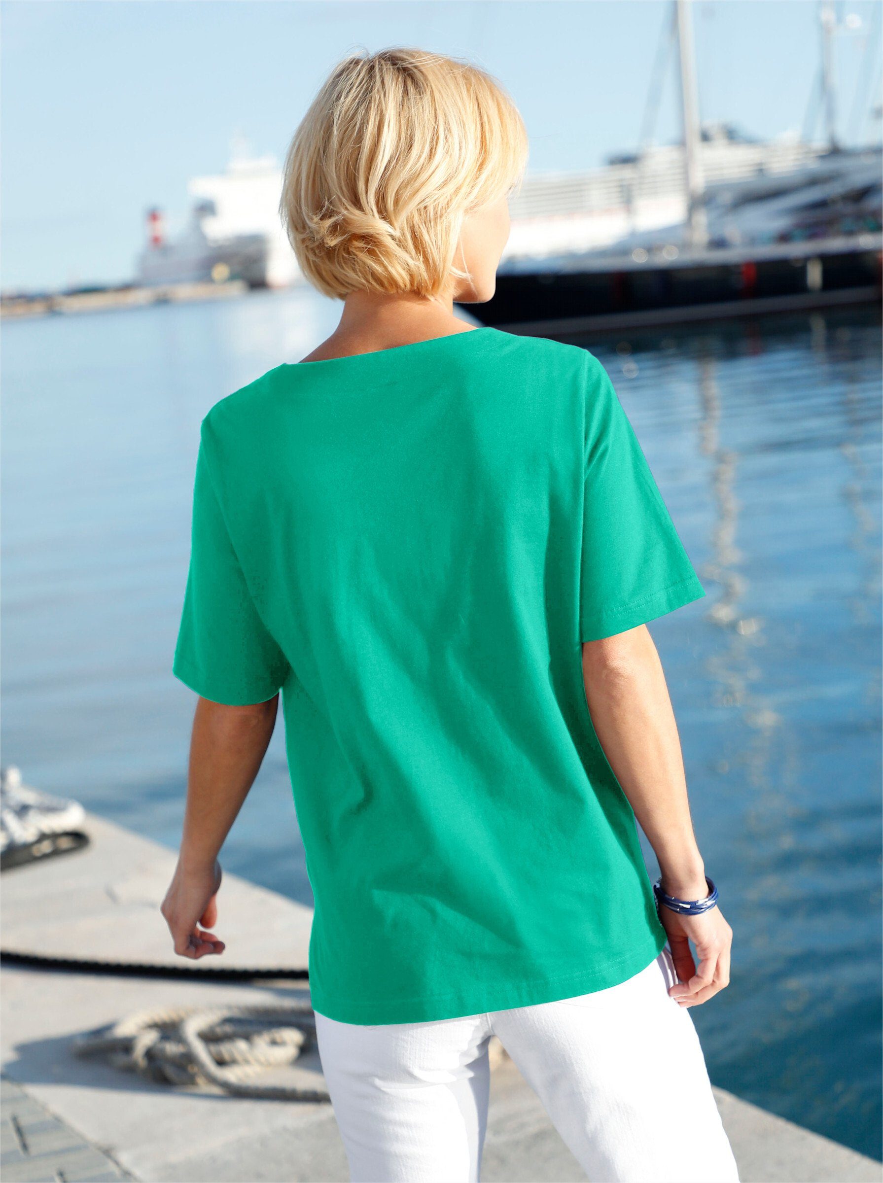 Casual Looks Kurzarmshirt "Shirt", (1 tlg.) günstig online kaufen