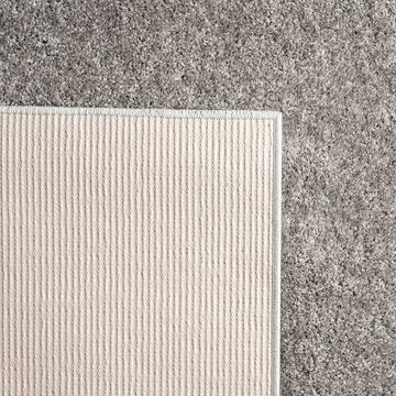 Teppich Glamour Teppich Hochflor flauschig warm • in grau, Carpetia, rechteckig, Höhe: 30 mm