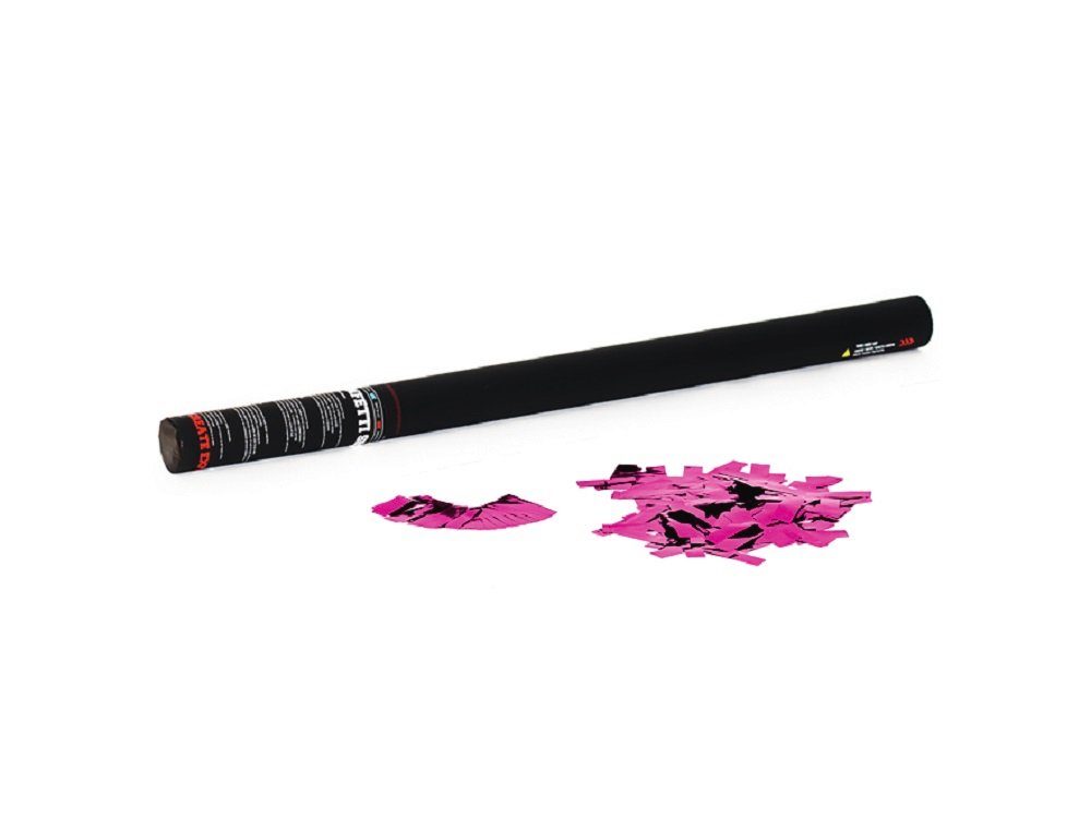 Konfetti-Shooter pink Konfetti TCM TCM FX Fx 80cm, metallic metallic,