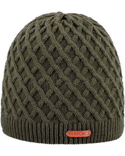 Parforce Strickmütze Beanie Gitterstrick