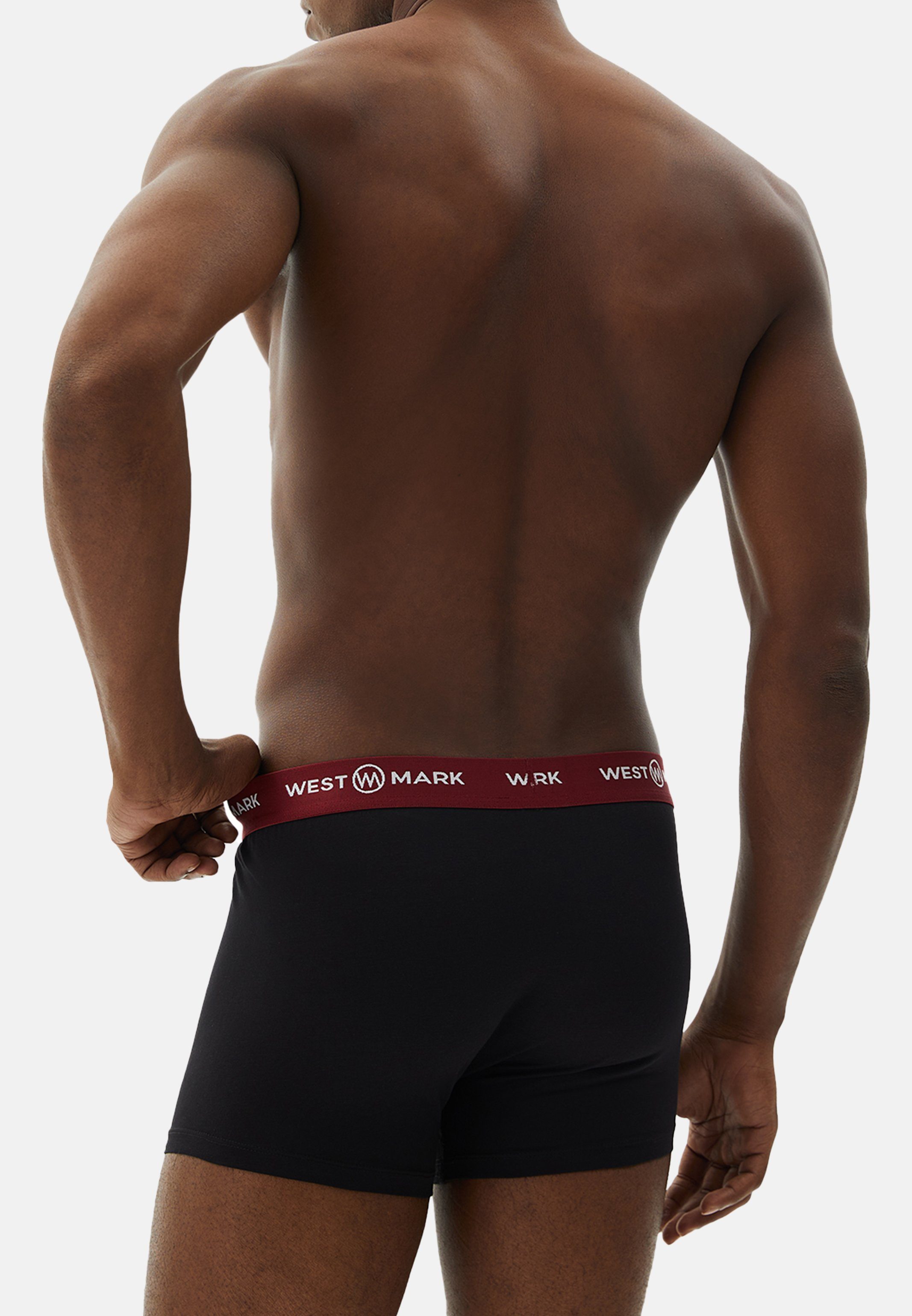 WESTMARK LONDON Retro Boxer 6er Pack Oscar (Spar-Set, 6-St) Retro Short / Pant - Baumwolle - ohne Eingriff