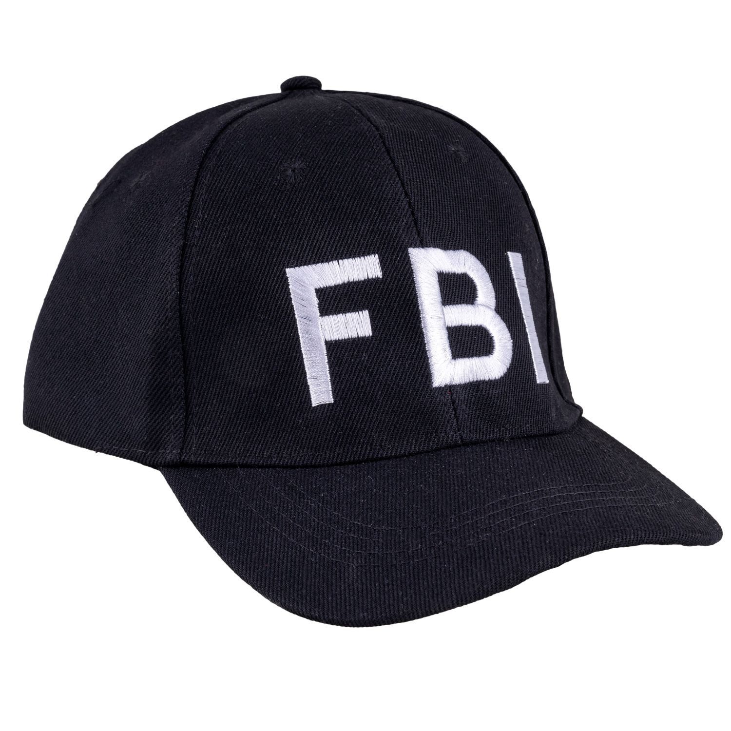 Funny Fashion Kostüm FBI Polizei Mütze für Erwachsene, Schwarz günstig online kaufen