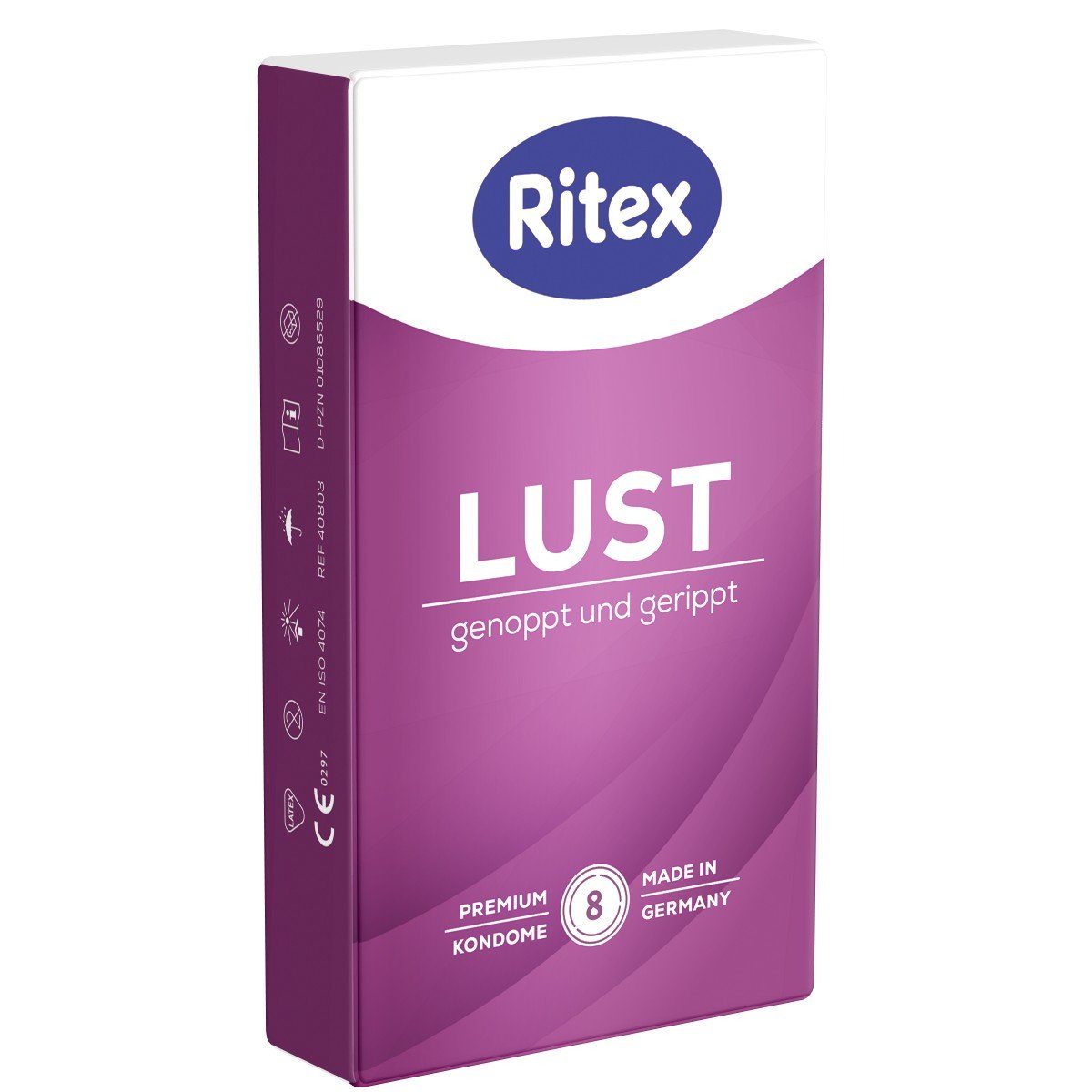 Kondome «Lust» Genoppt und Gerippt